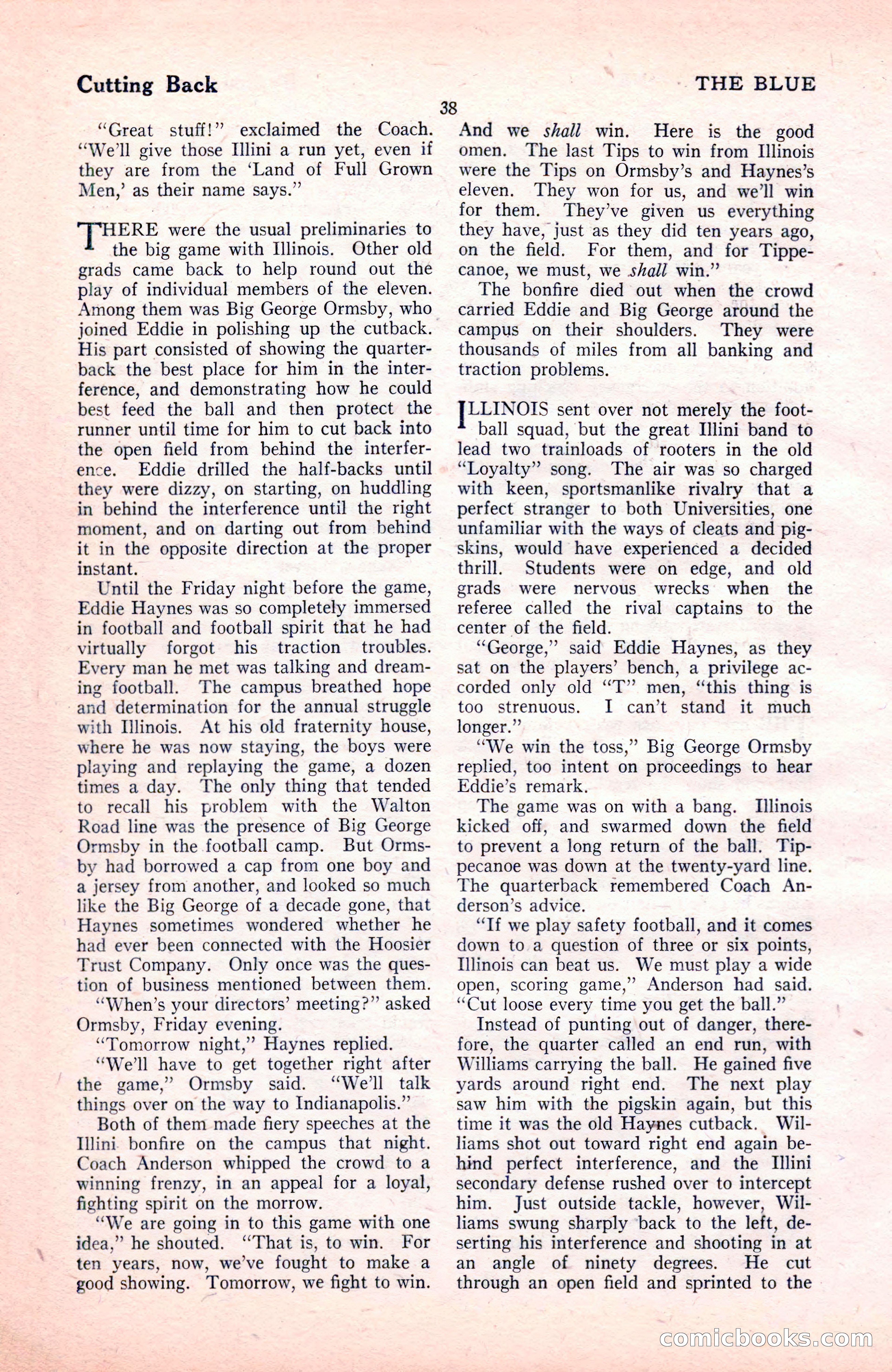 The Blue Book Magazine, November 1921 — page 44 of 212