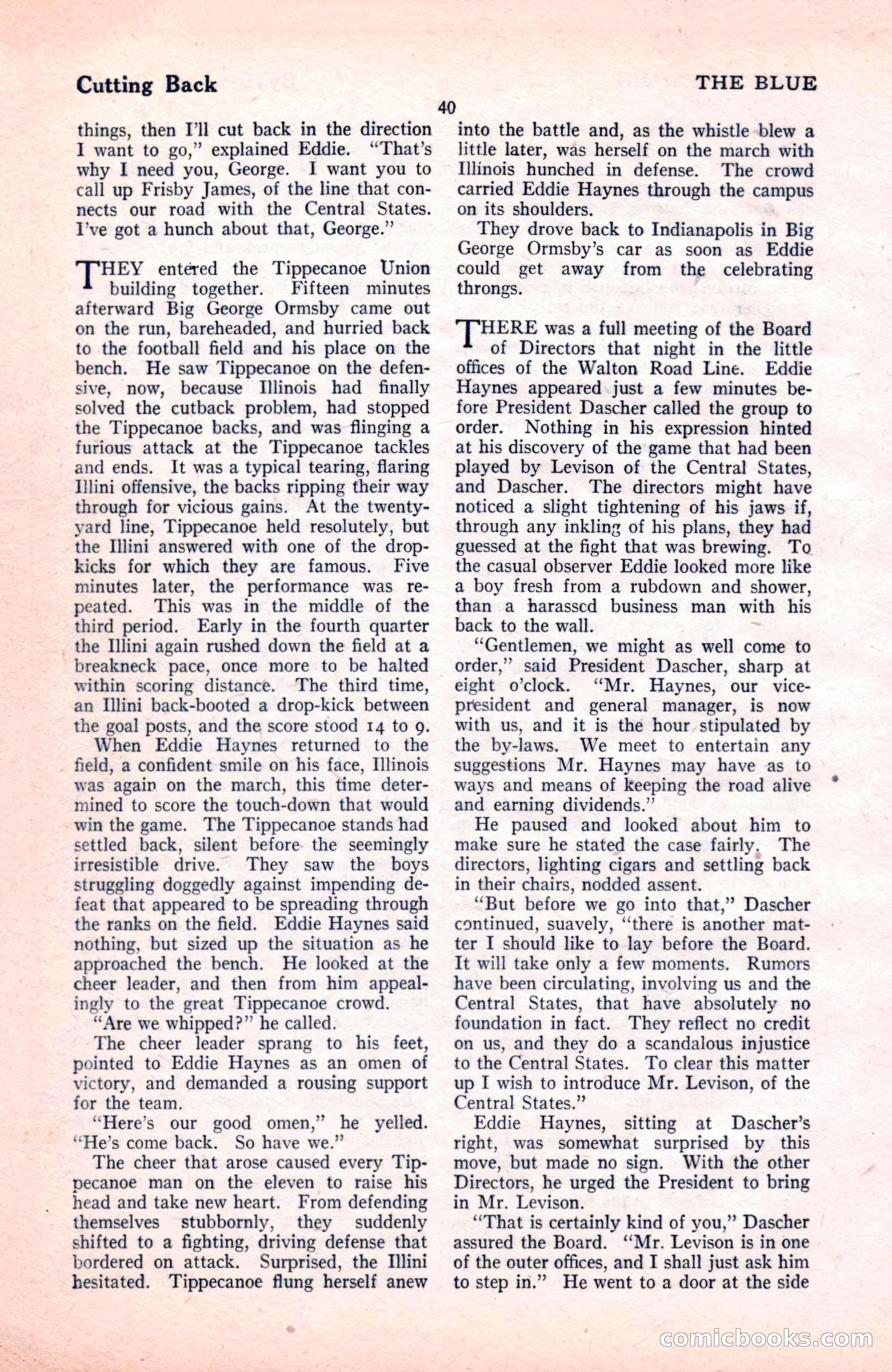 The Blue Book Magazine, November 1921 — page 46 of 212