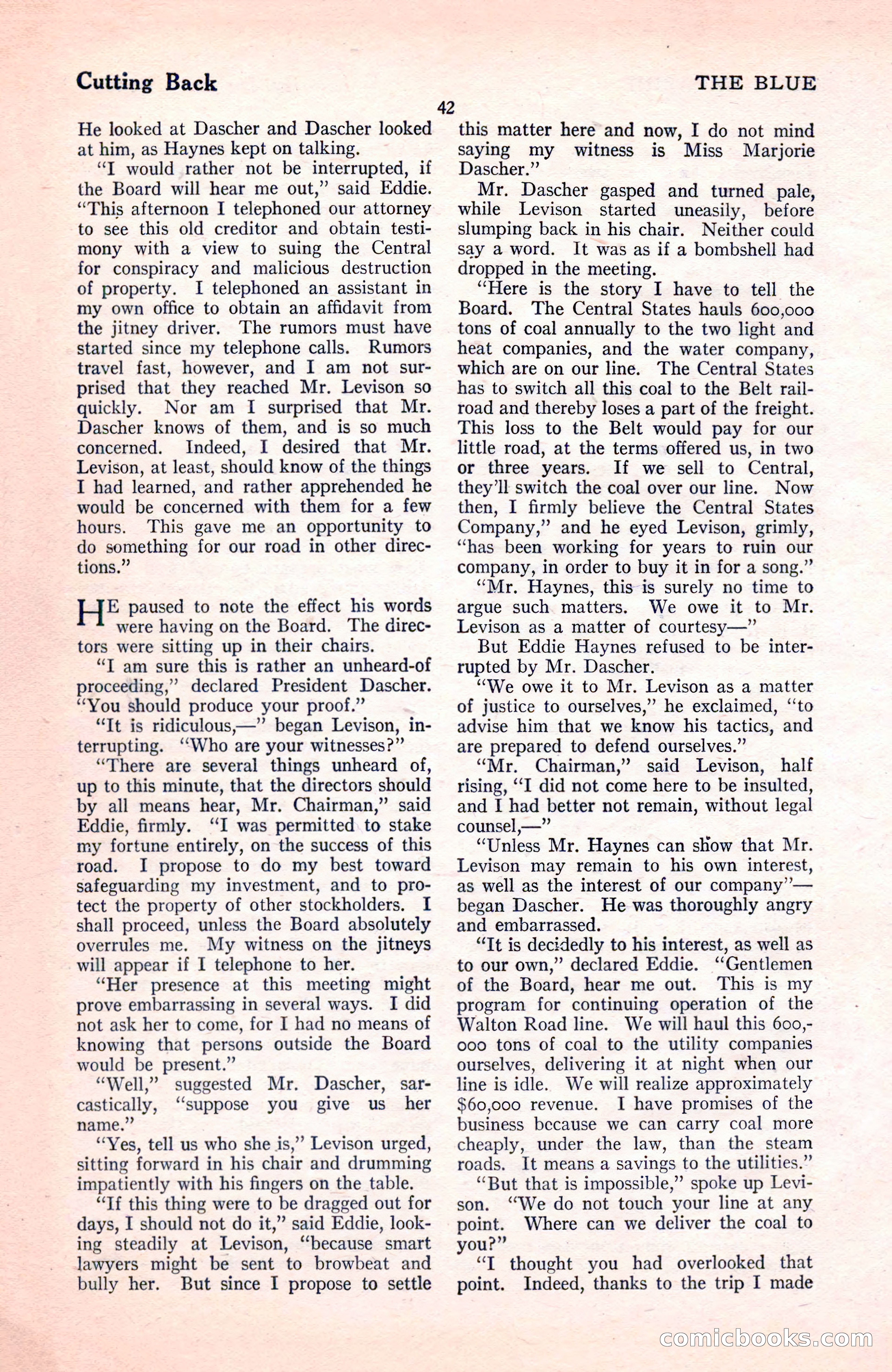 The Blue Book Magazine, November 1921 — page 48 of 212