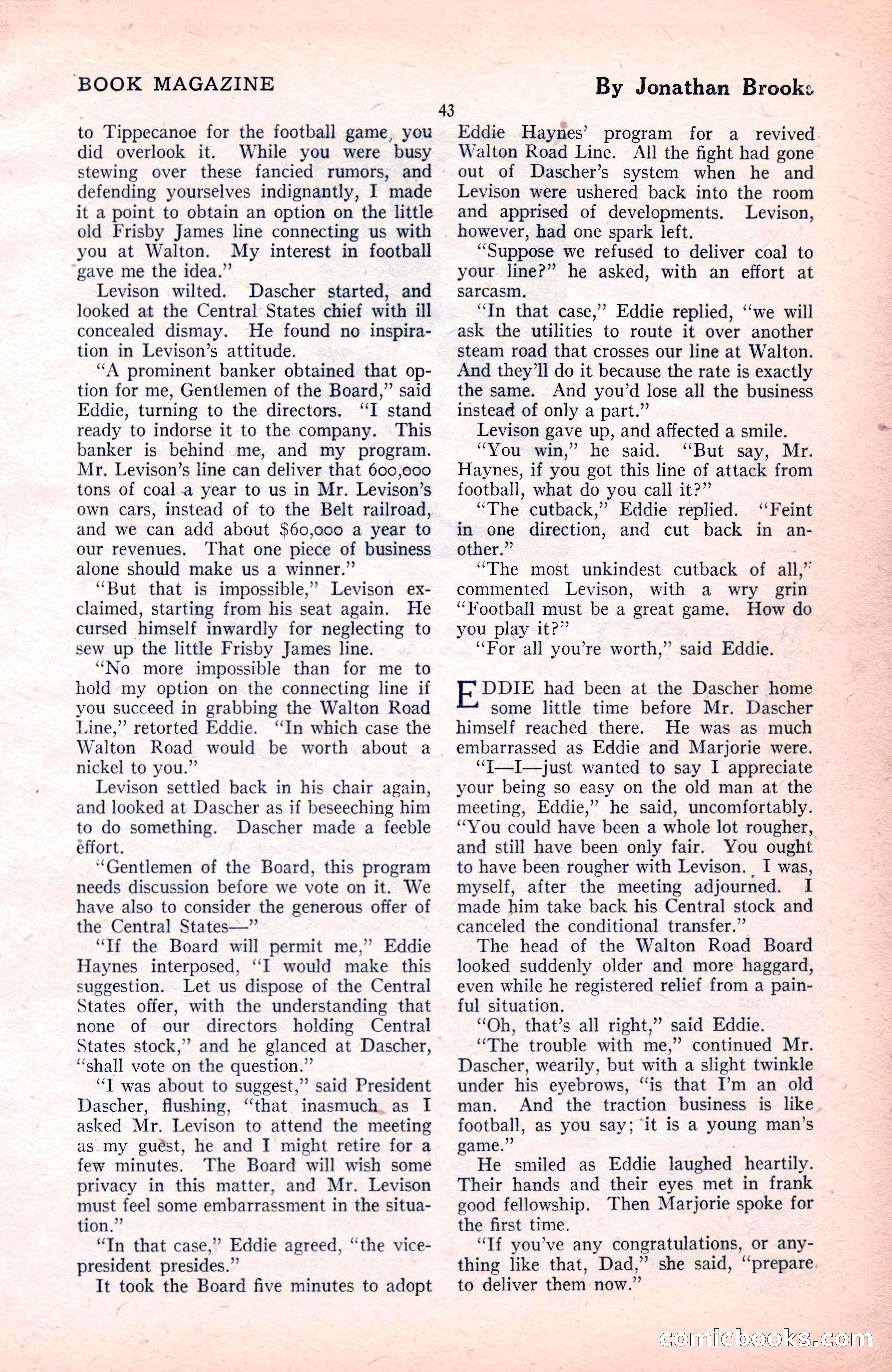 The Blue Book Magazine, November 1921 — page 49 of 212