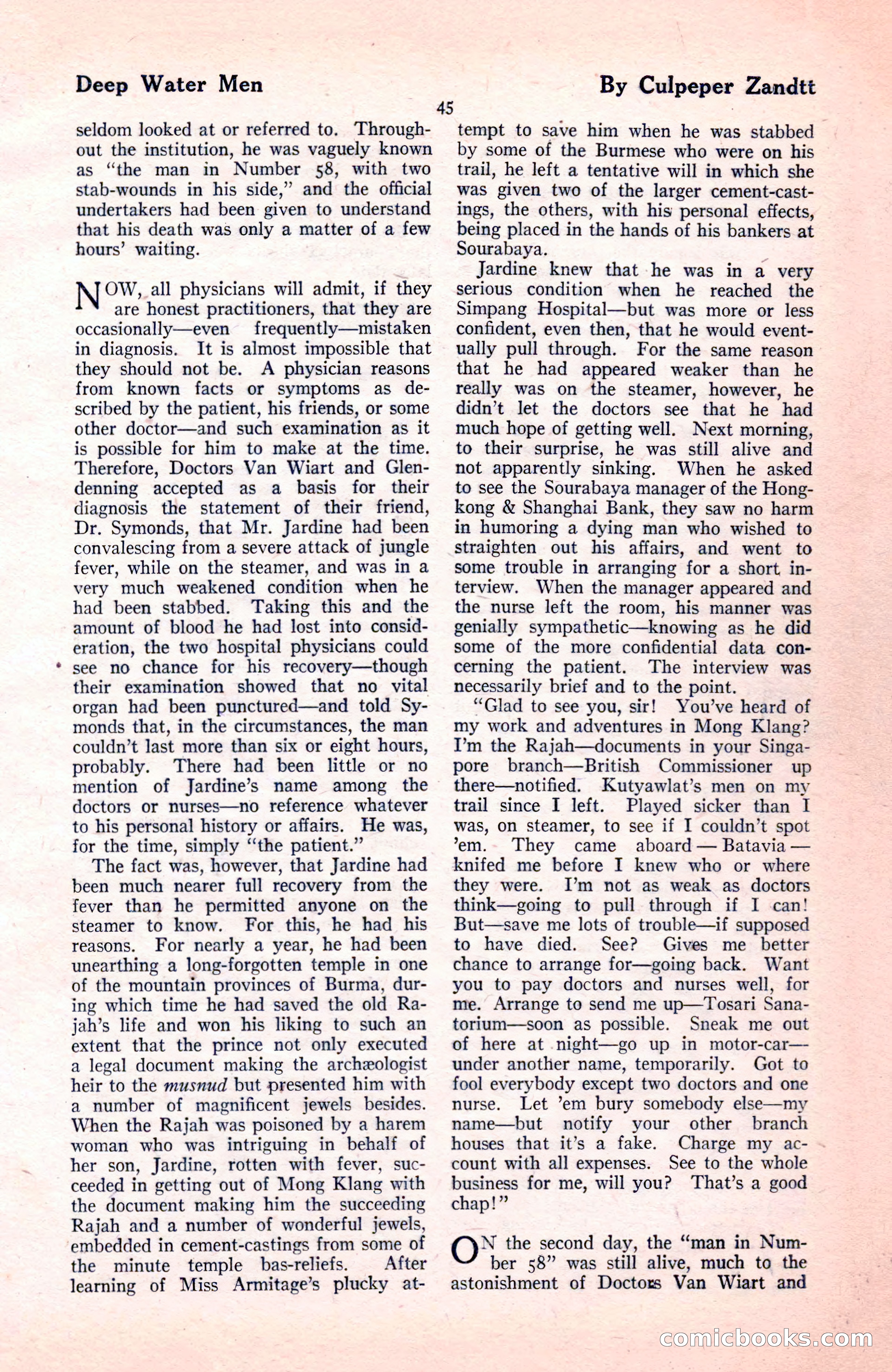 The Blue Book Magazine, November 1921 — page 51 of 212