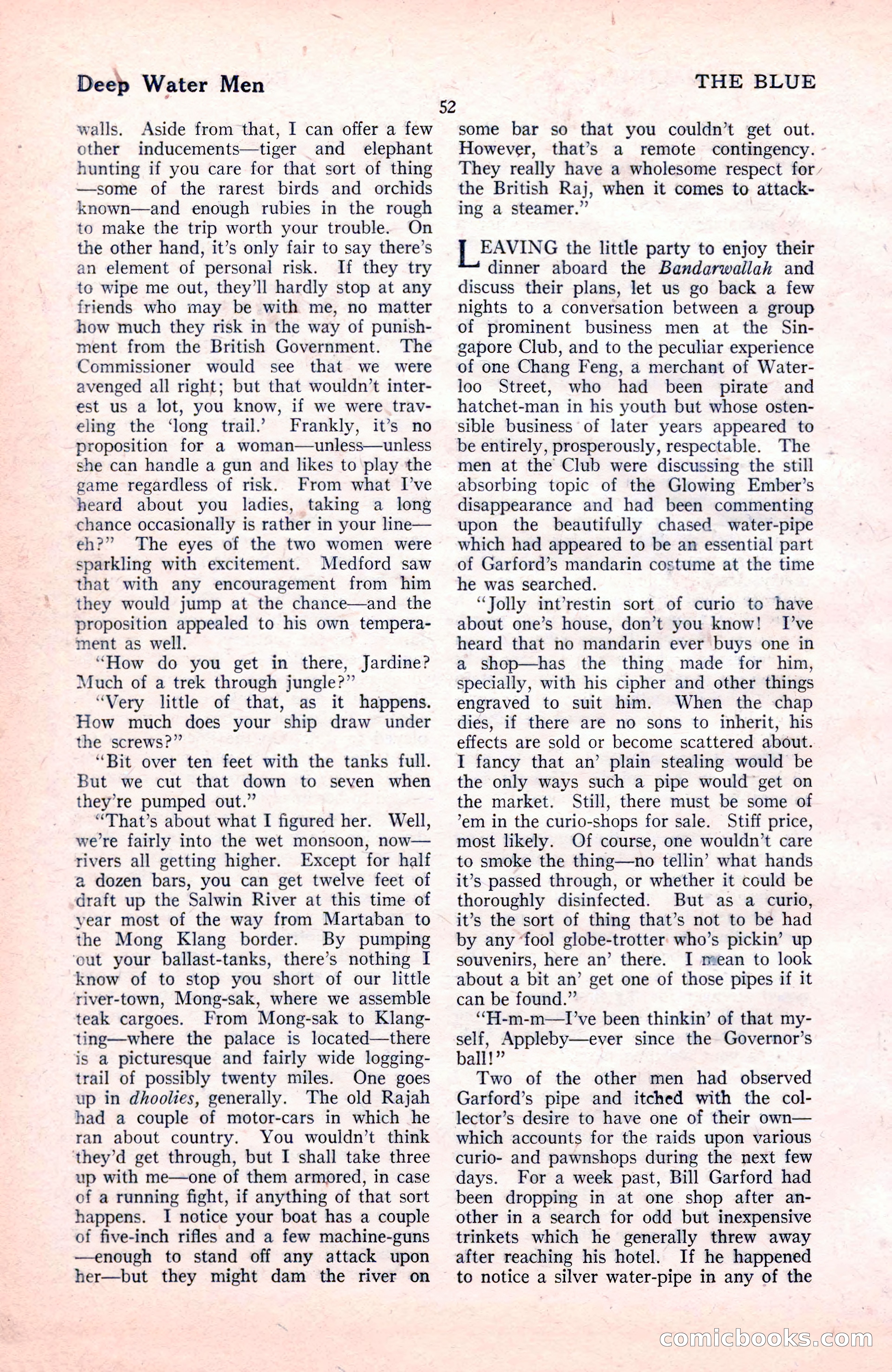 The Blue Book Magazine, November 1921 — page 58 of 212