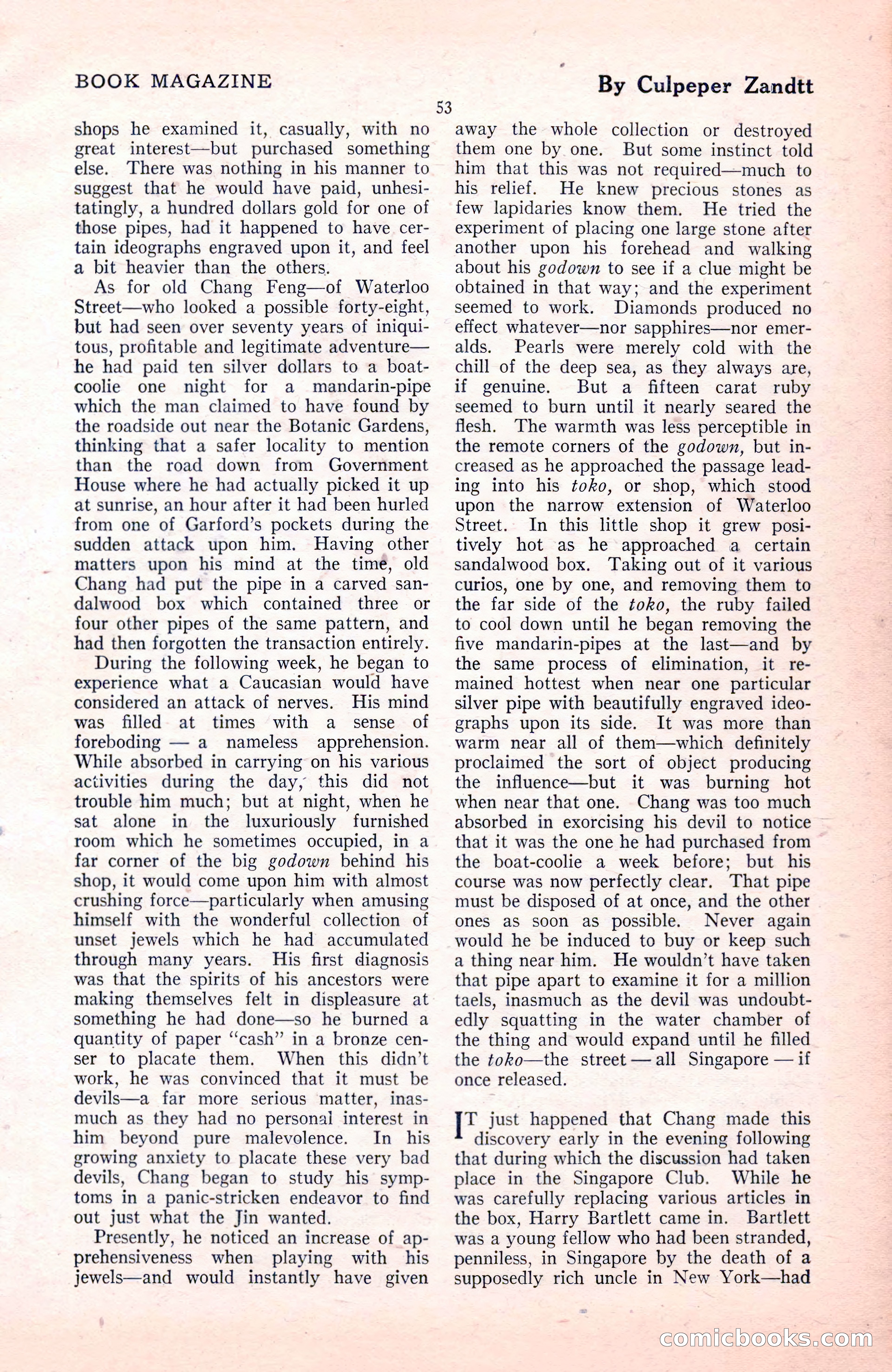 The Blue Book Magazine, November 1921 — page 59 of 212