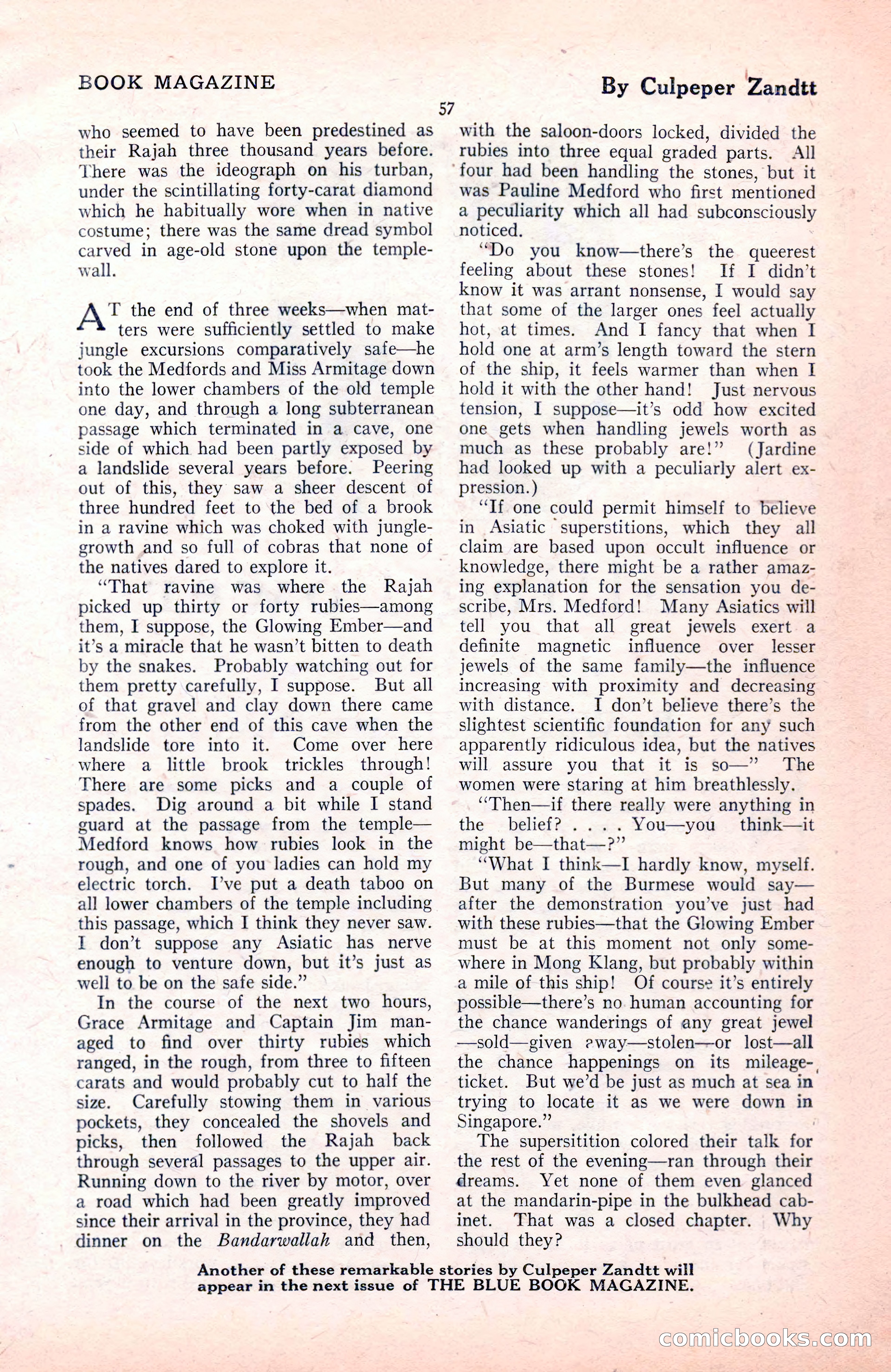 The Blue Book Magazine, November 1921 — page 63 of 212