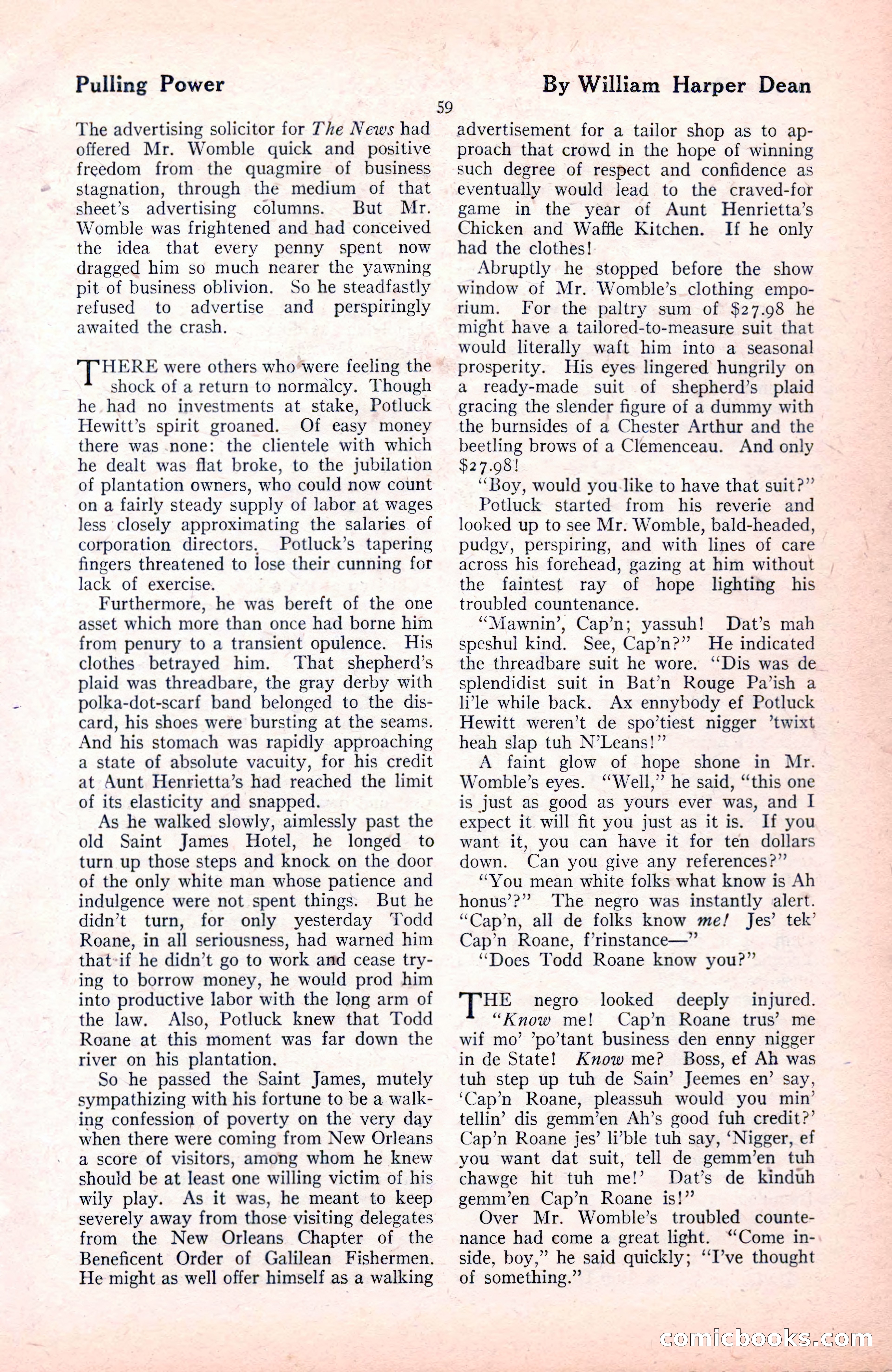 The Blue Book Magazine, November 1921 — page 65 of 212