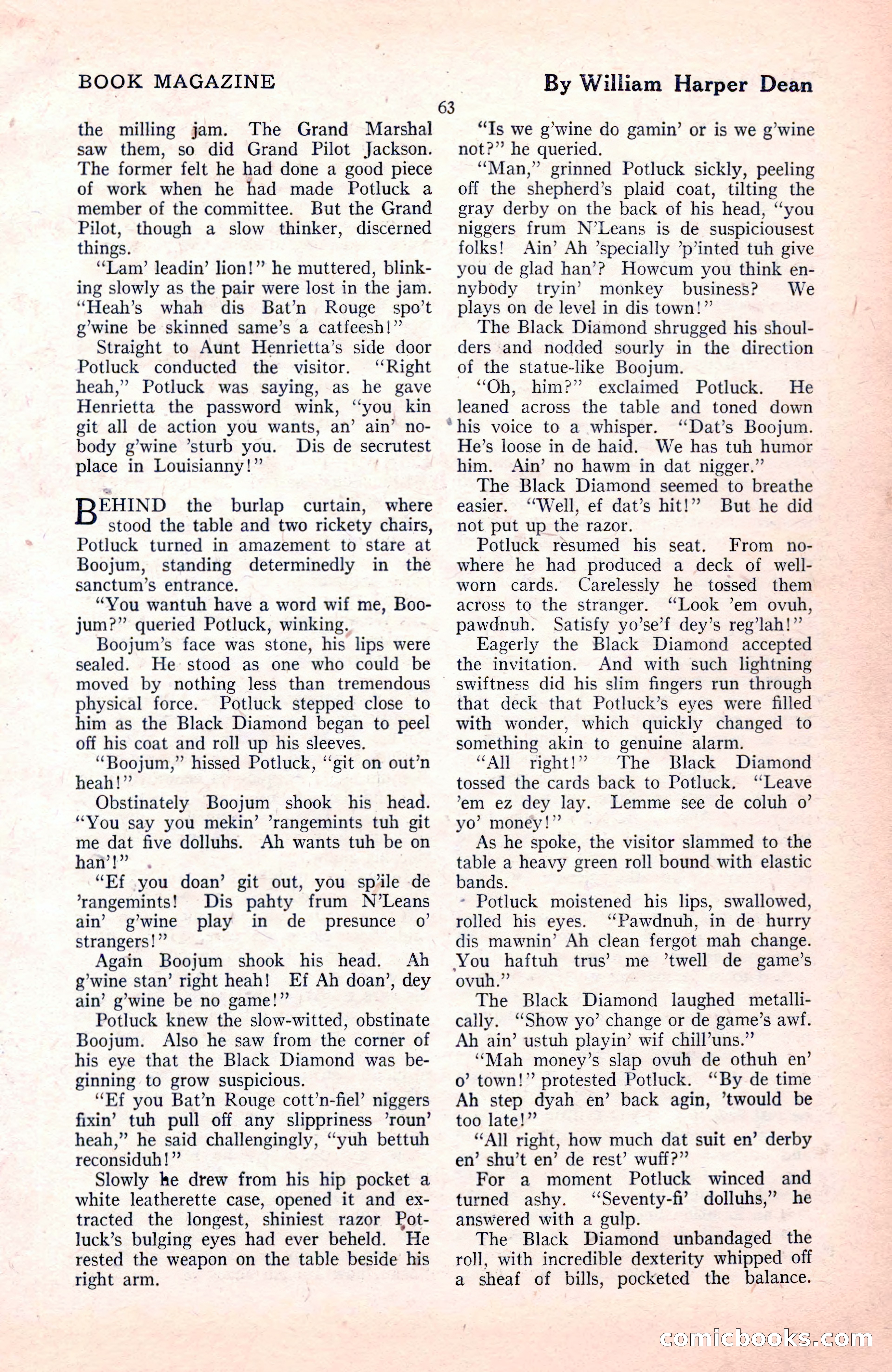 The Blue Book Magazine, November 1921 — page 69 of 212
