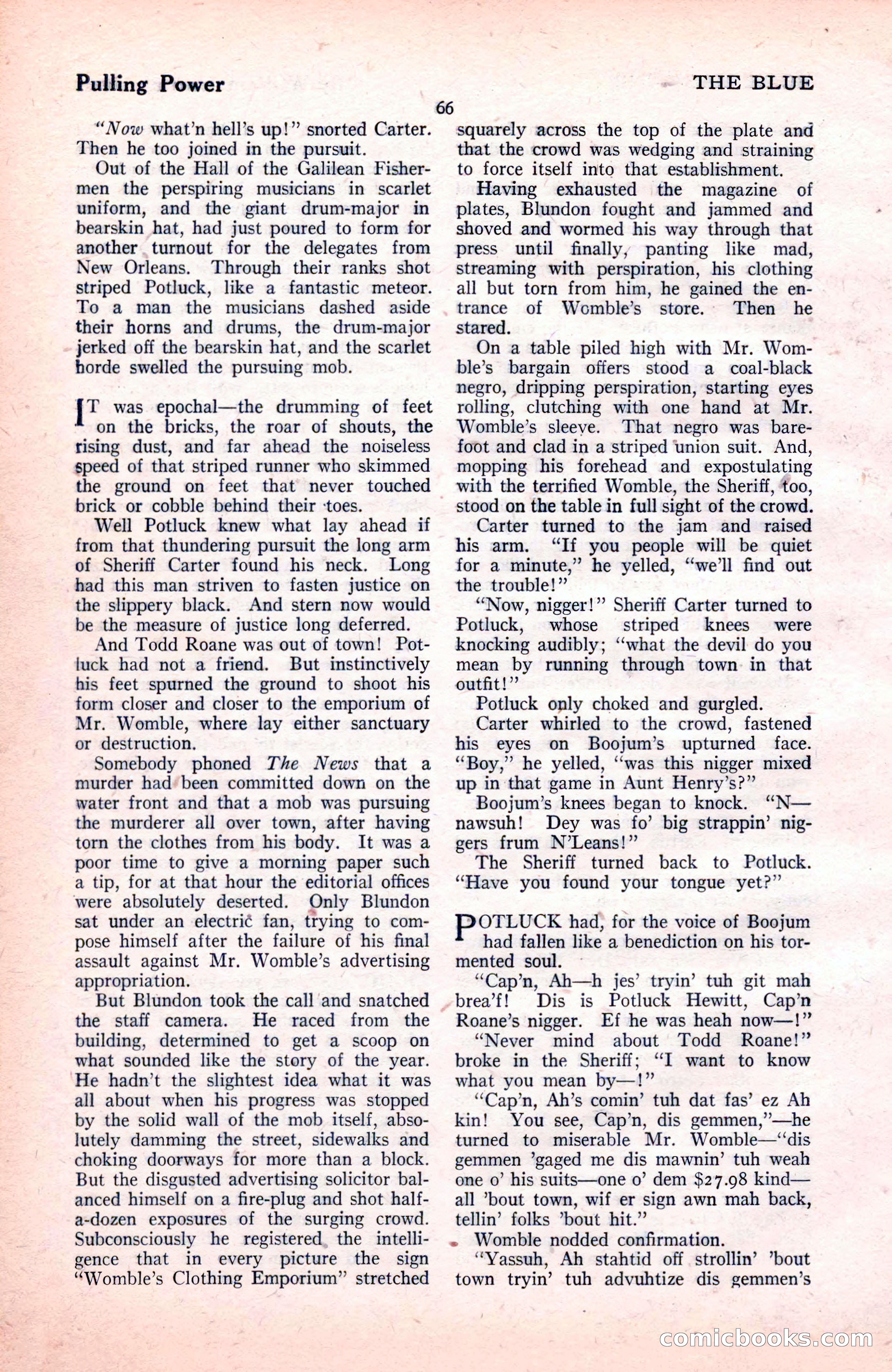 The Blue Book Magazine, November 1921 — page 72 of 212