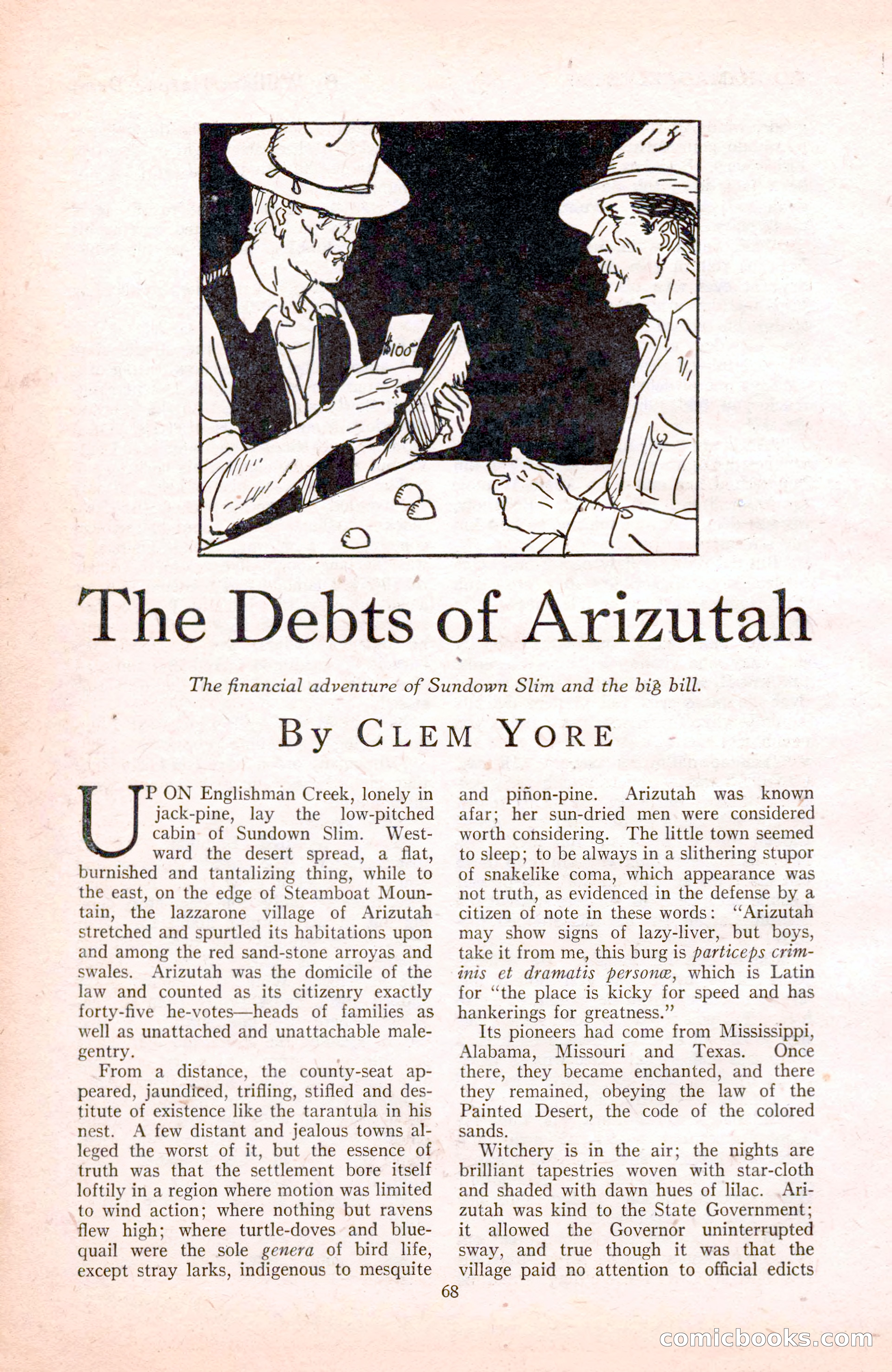 The Blue Book Magazine, November 1921 — page 74 of 212