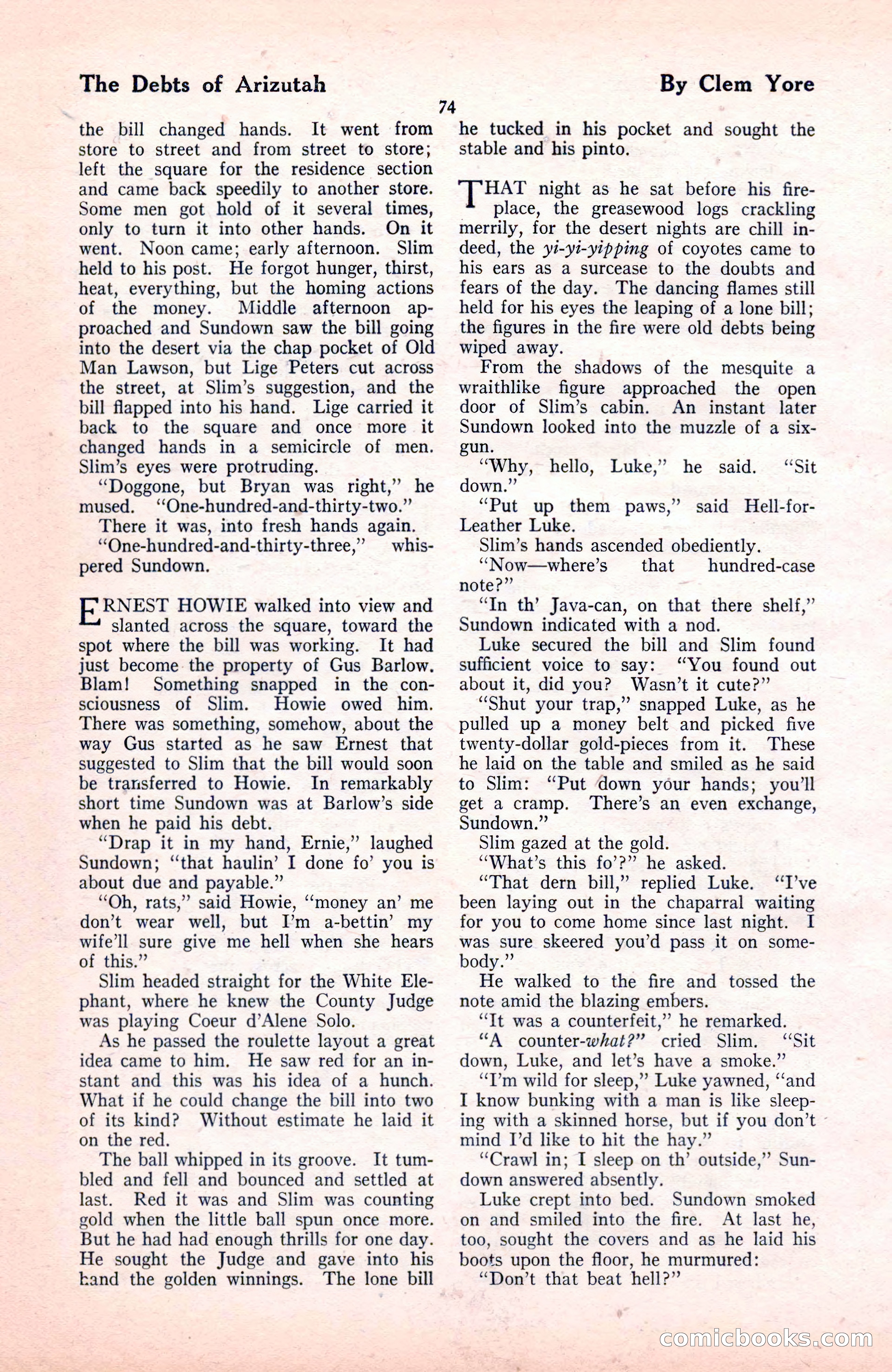 The Blue Book Magazine, November 1921 — page 80 of 212