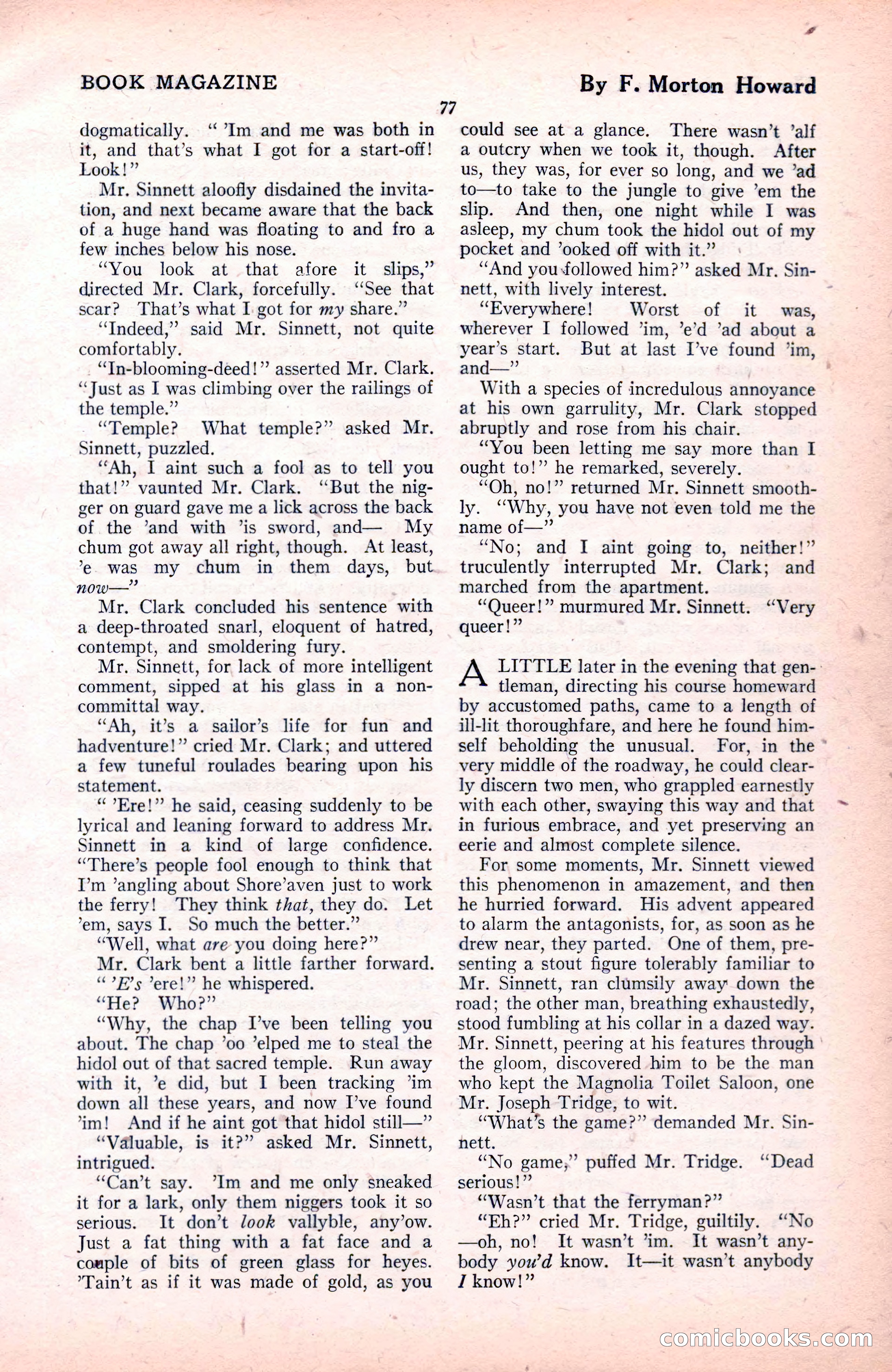 The Blue Book Magazine, November 1921 — page 83 of 212