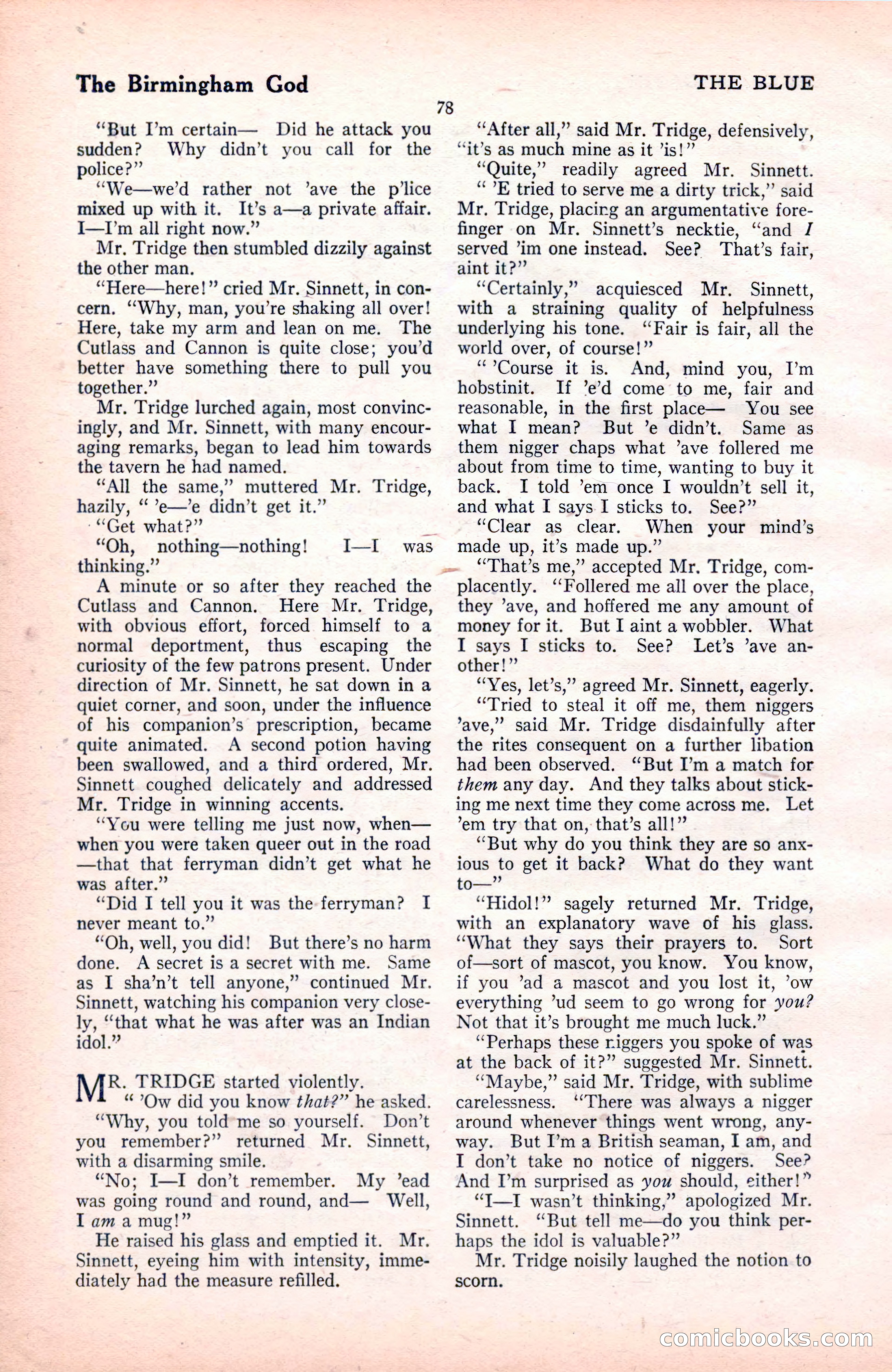 The Blue Book Magazine, November 1921 — page 84 of 212