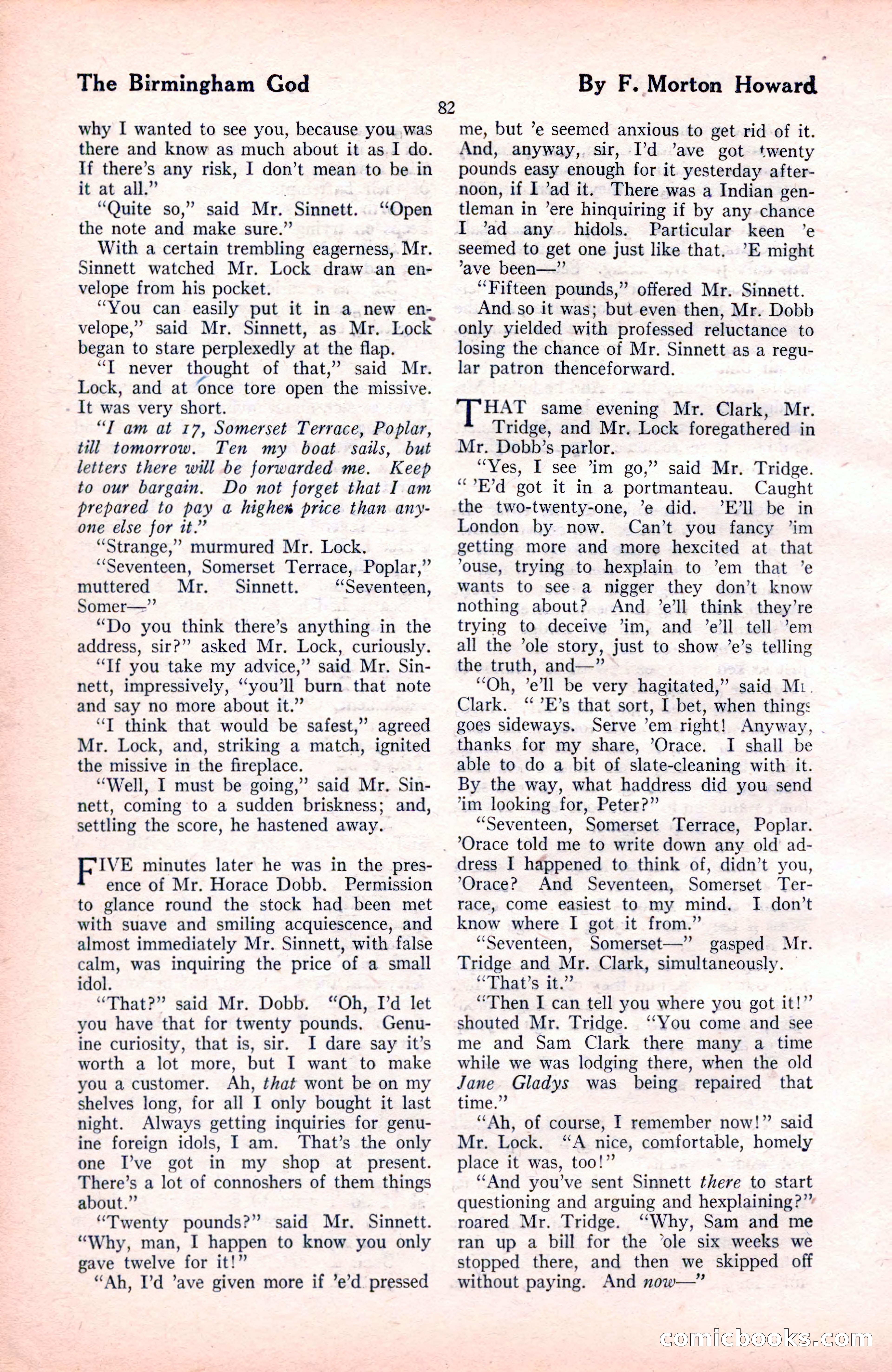The Blue Book Magazine, November 1921 — page 88 of 212