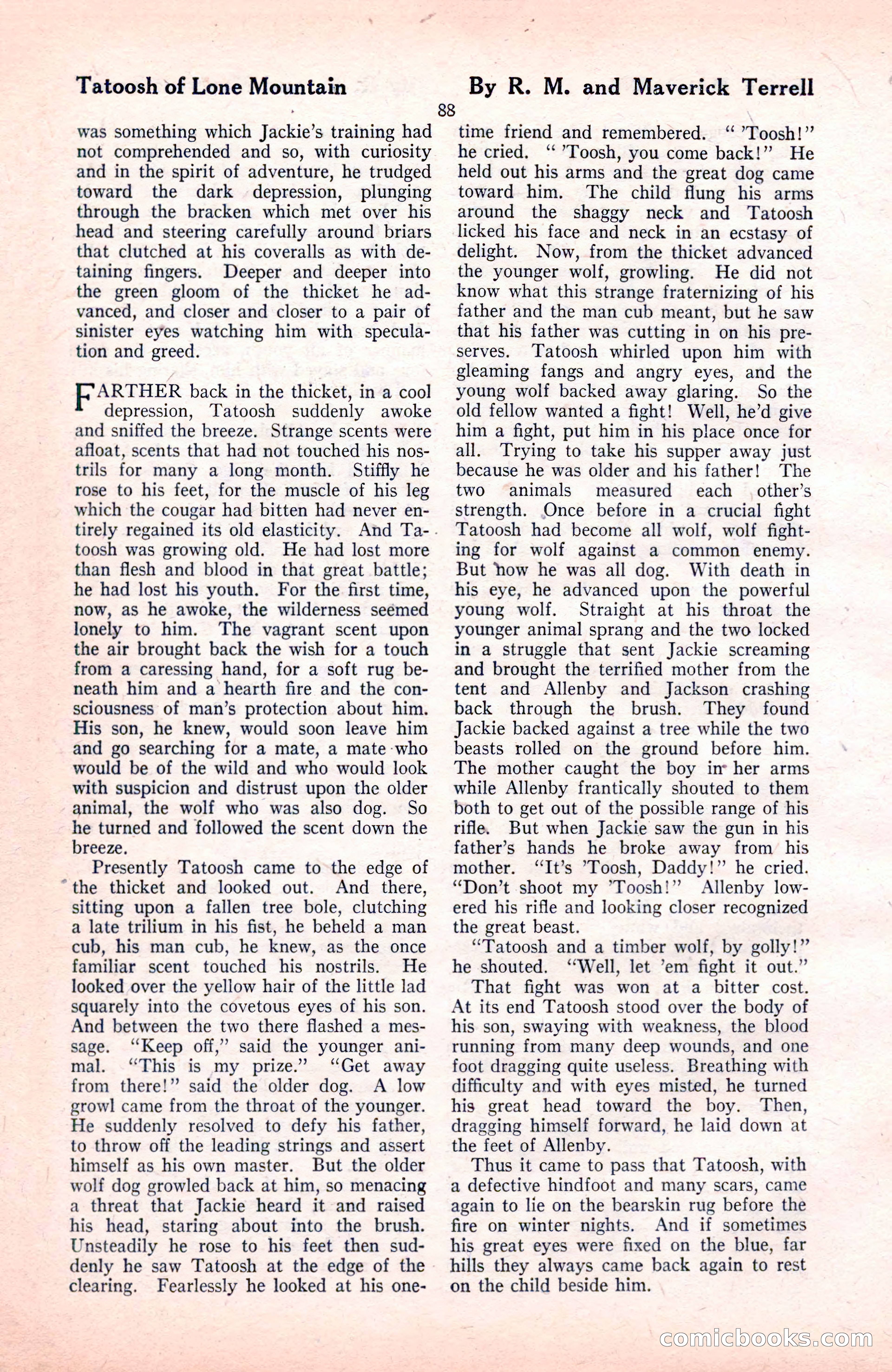 The Blue Book Magazine, November 1921 — page 94 of 212