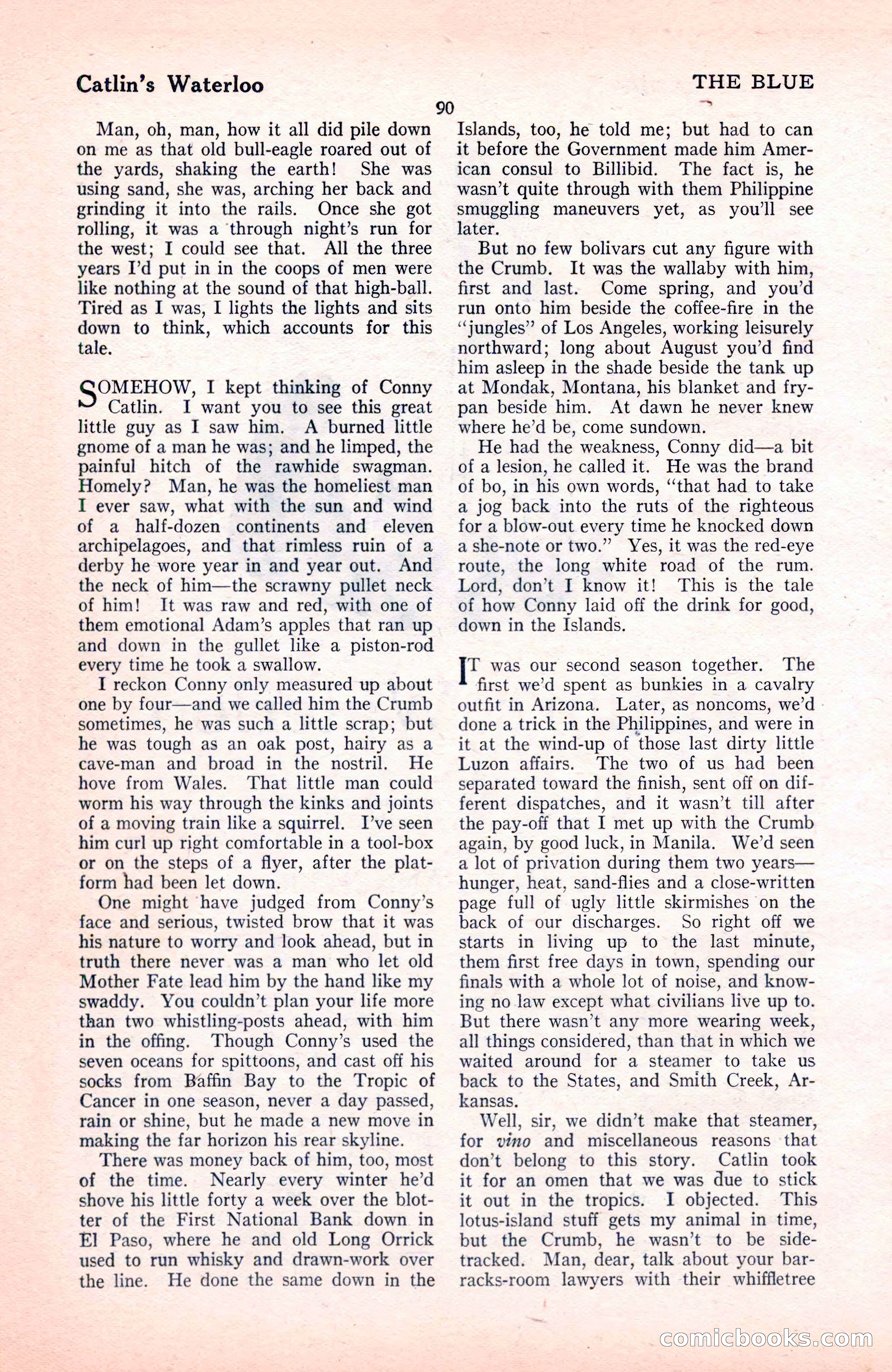 The Blue Book Magazine, November 1921 — page 96 of 212