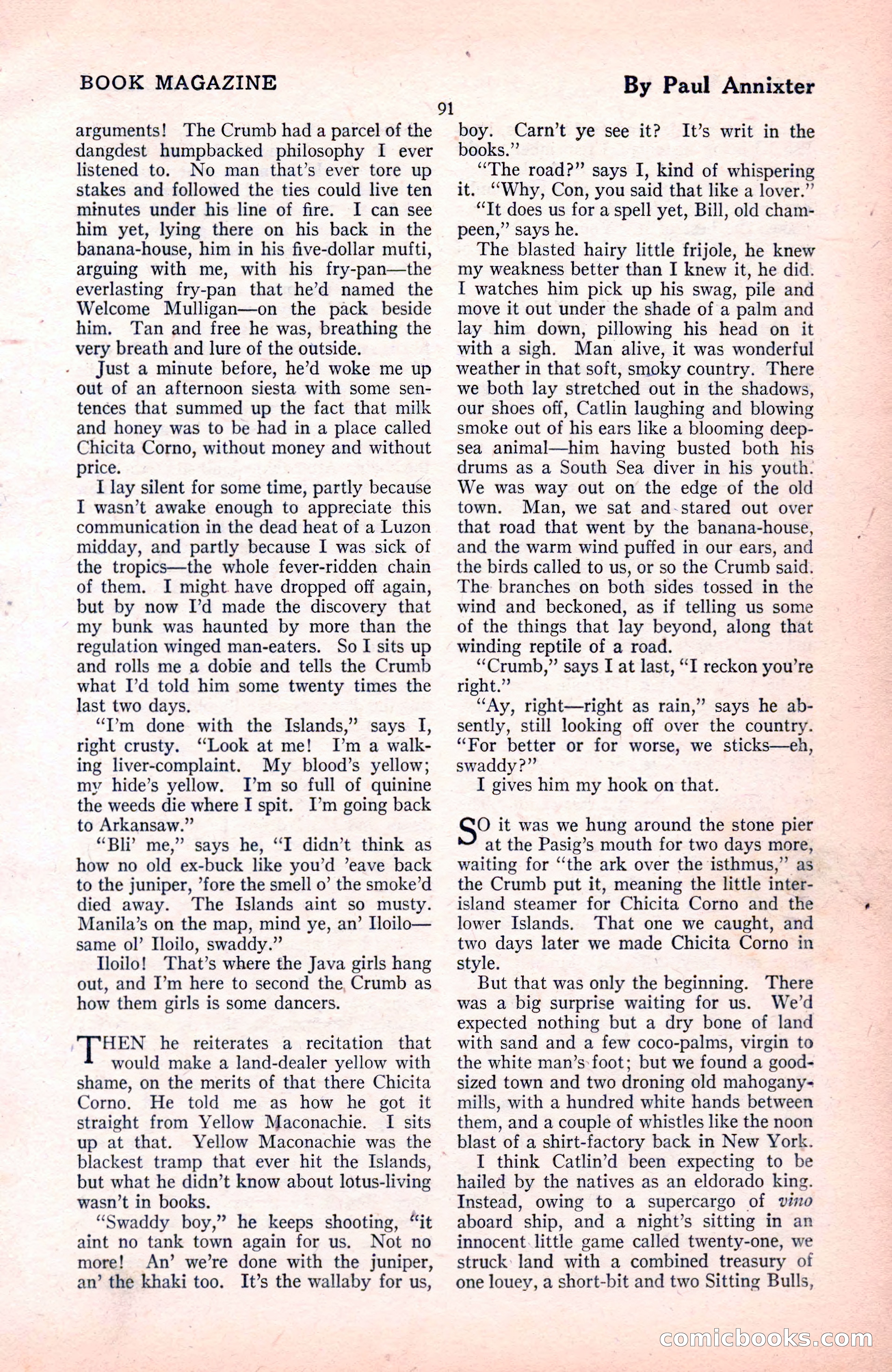 The Blue Book Magazine, November 1921 — page 97 of 212