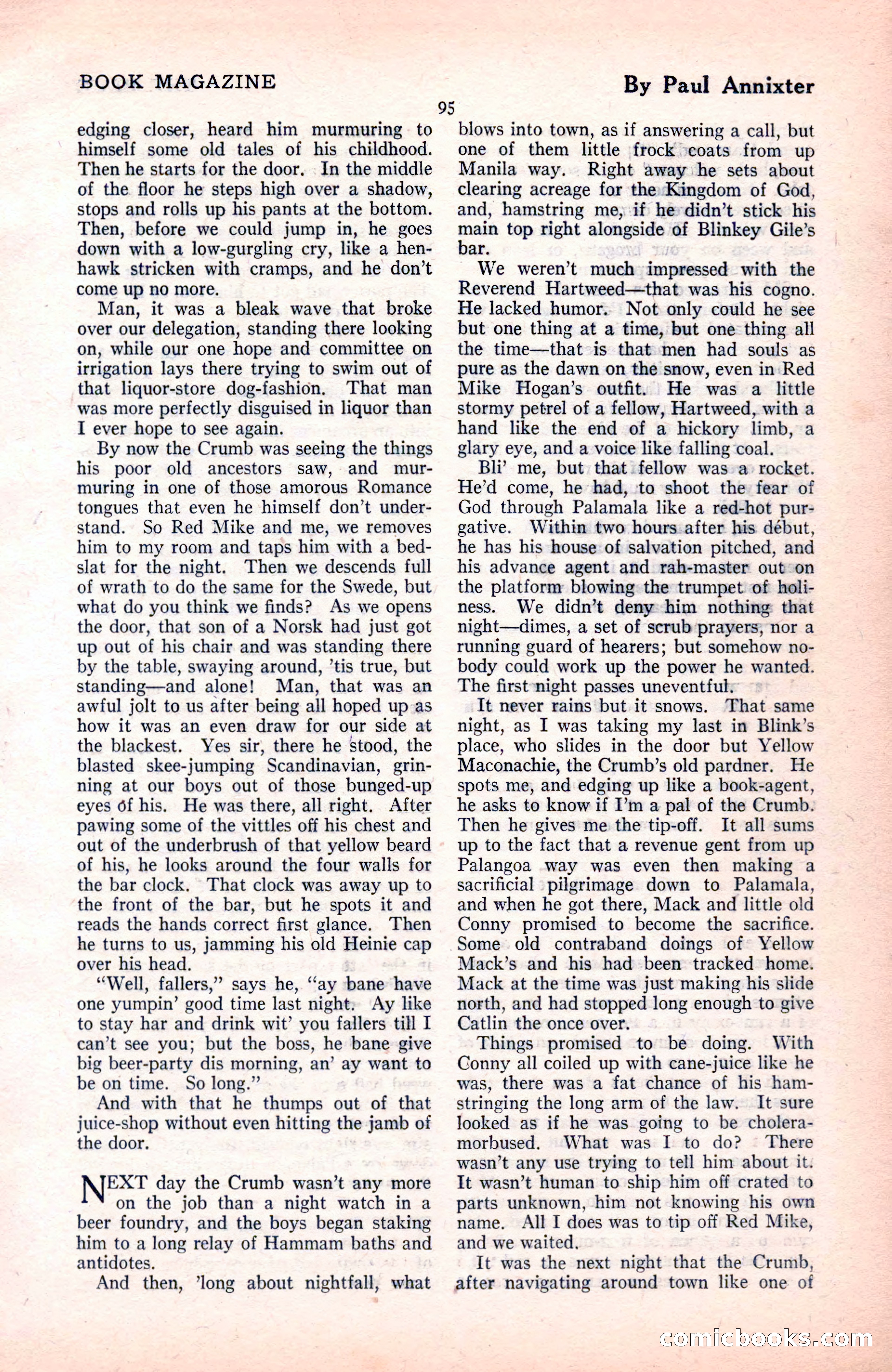 The Blue Book Magazine, November 1921 — page 101 of 212