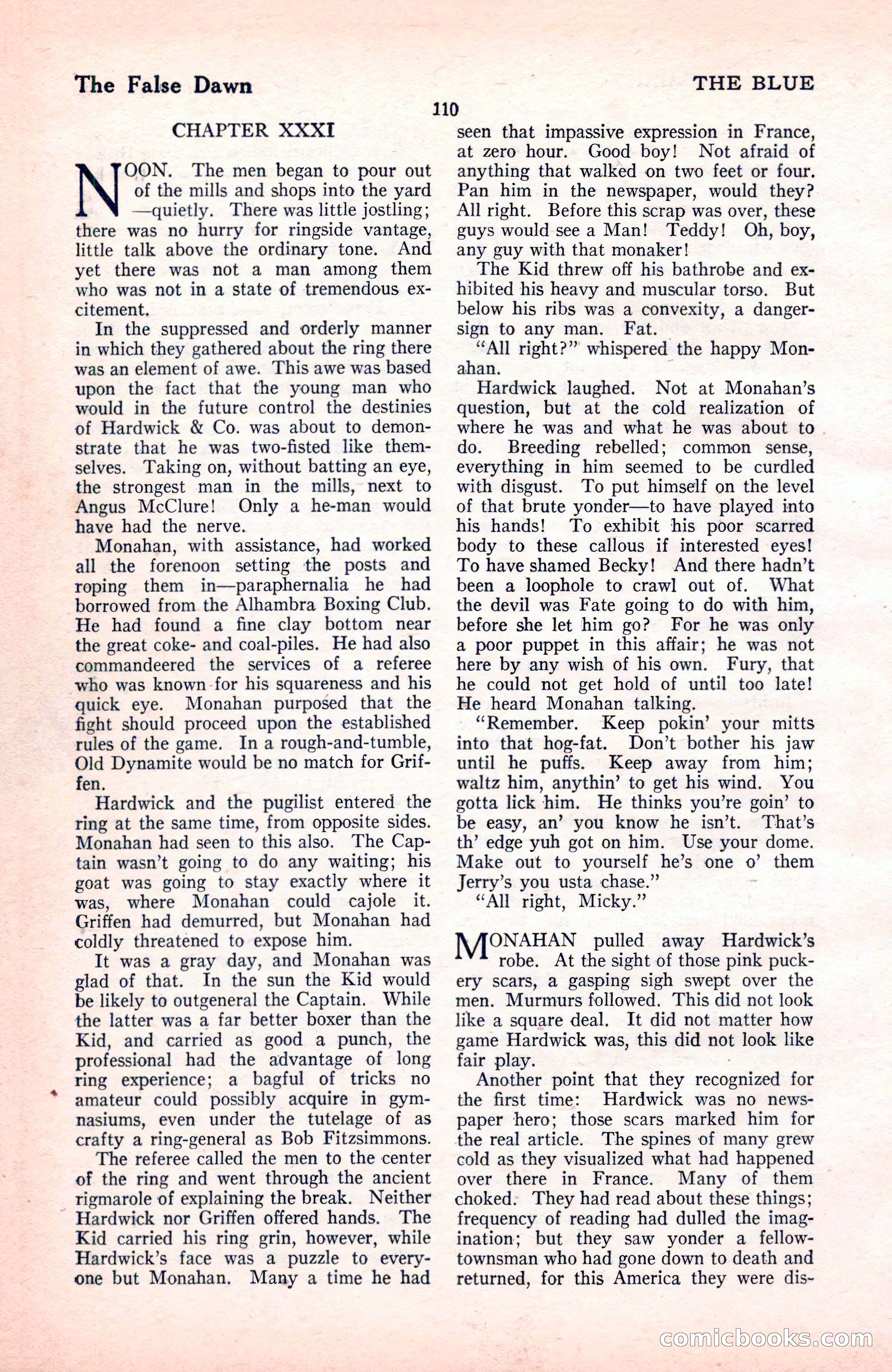 The Blue Book Magazine, November 1921 — page 116 of 212