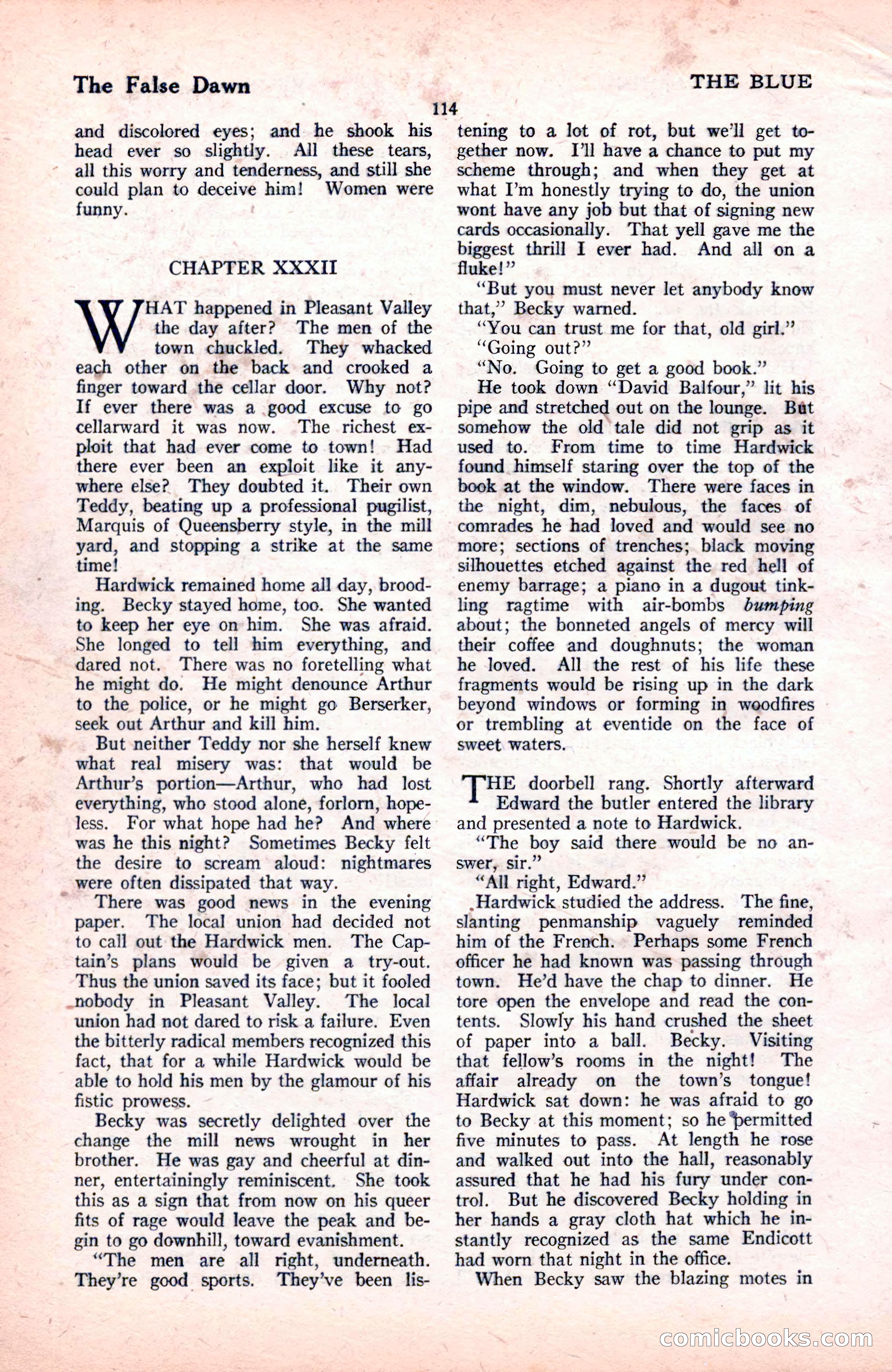 The Blue Book Magazine, November 1921 — page 120 of 212