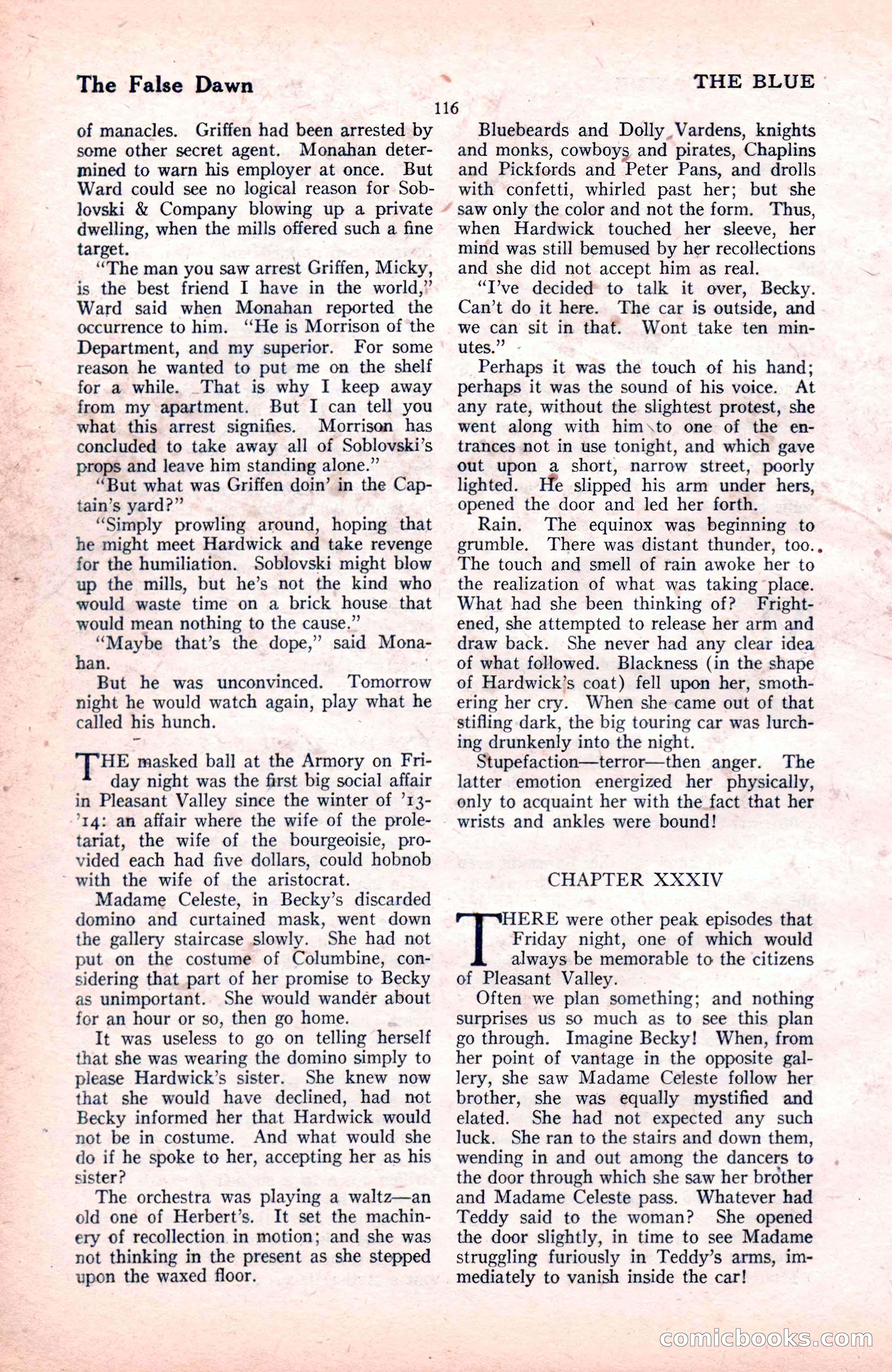 The Blue Book Magazine, November 1921 — page 122 of 212