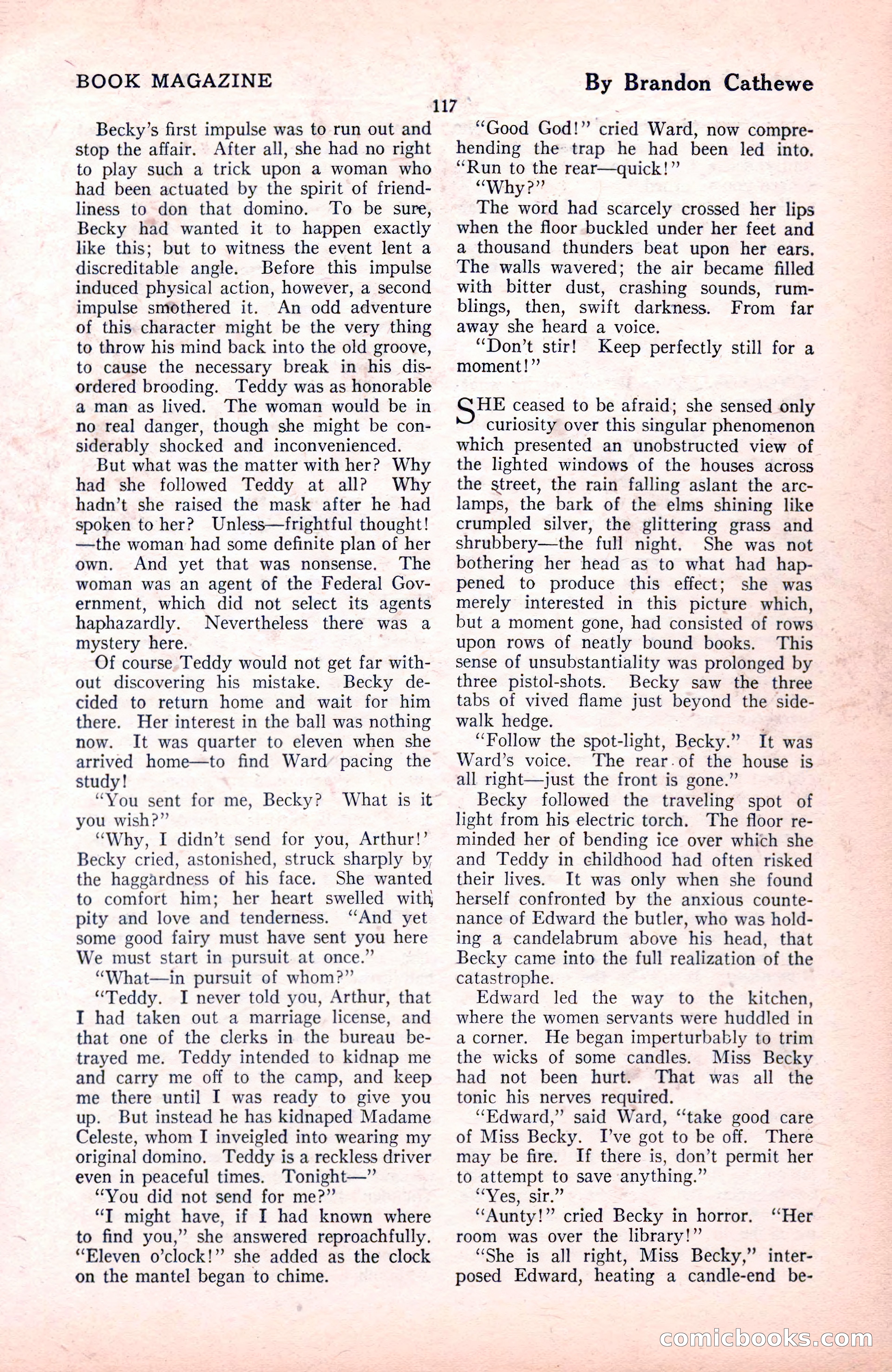 The Blue Book Magazine, November 1921 — page 123 of 212