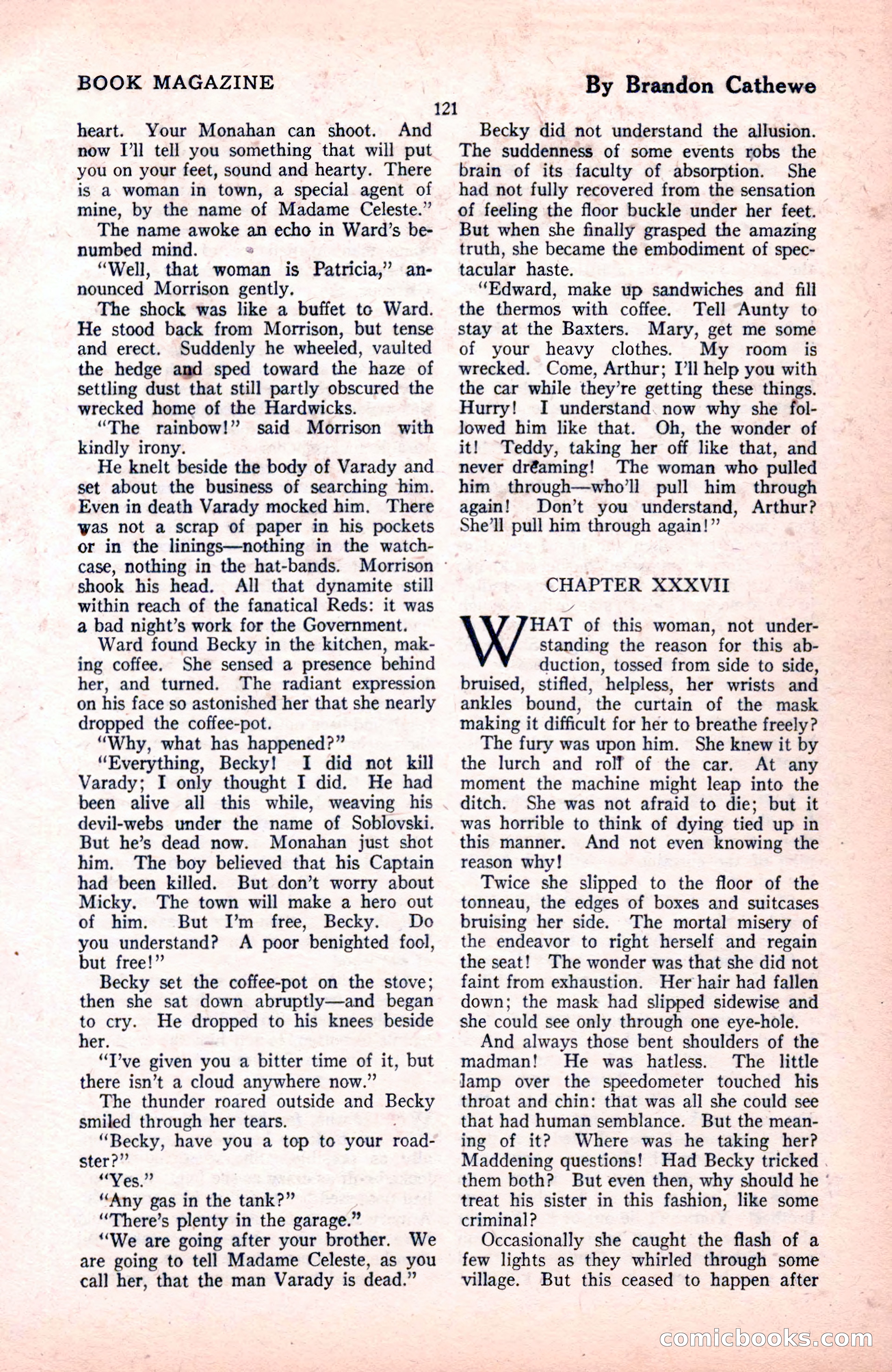 The Blue Book Magazine, November 1921 — page 127 of 212