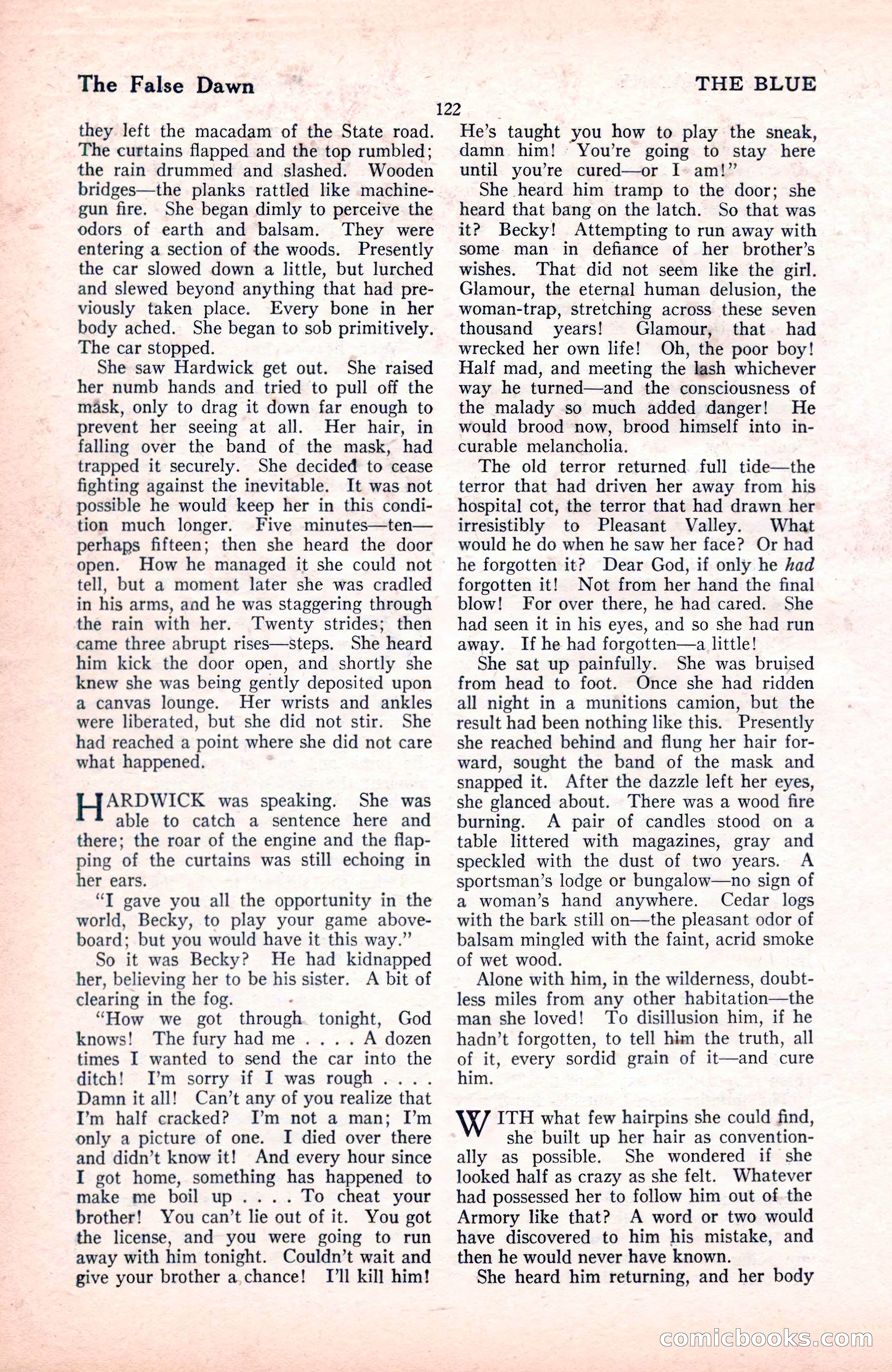 The Blue Book Magazine, November 1921 — page 128 of 212