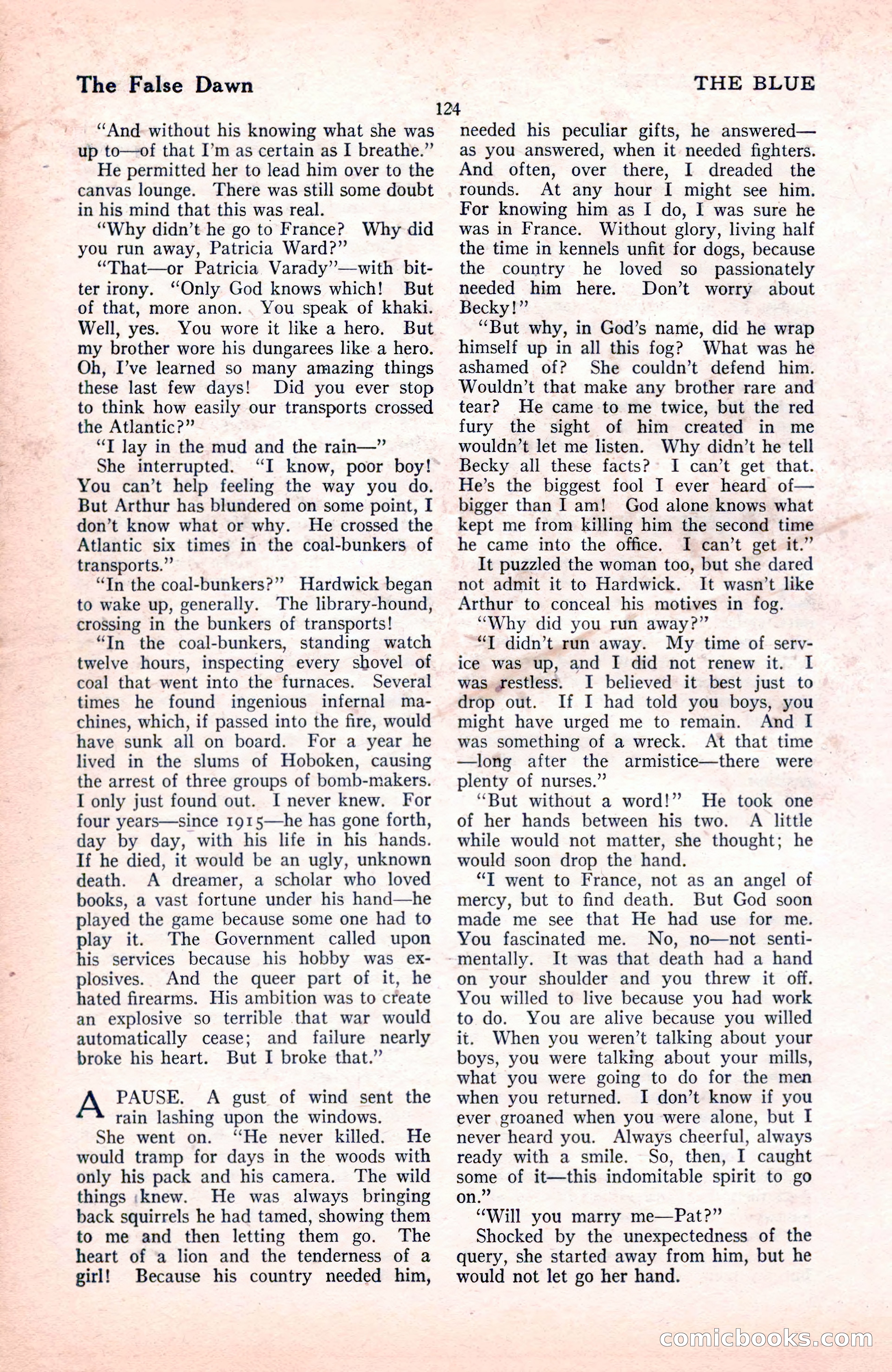 The Blue Book Magazine, November 1921 — page 130 of 212