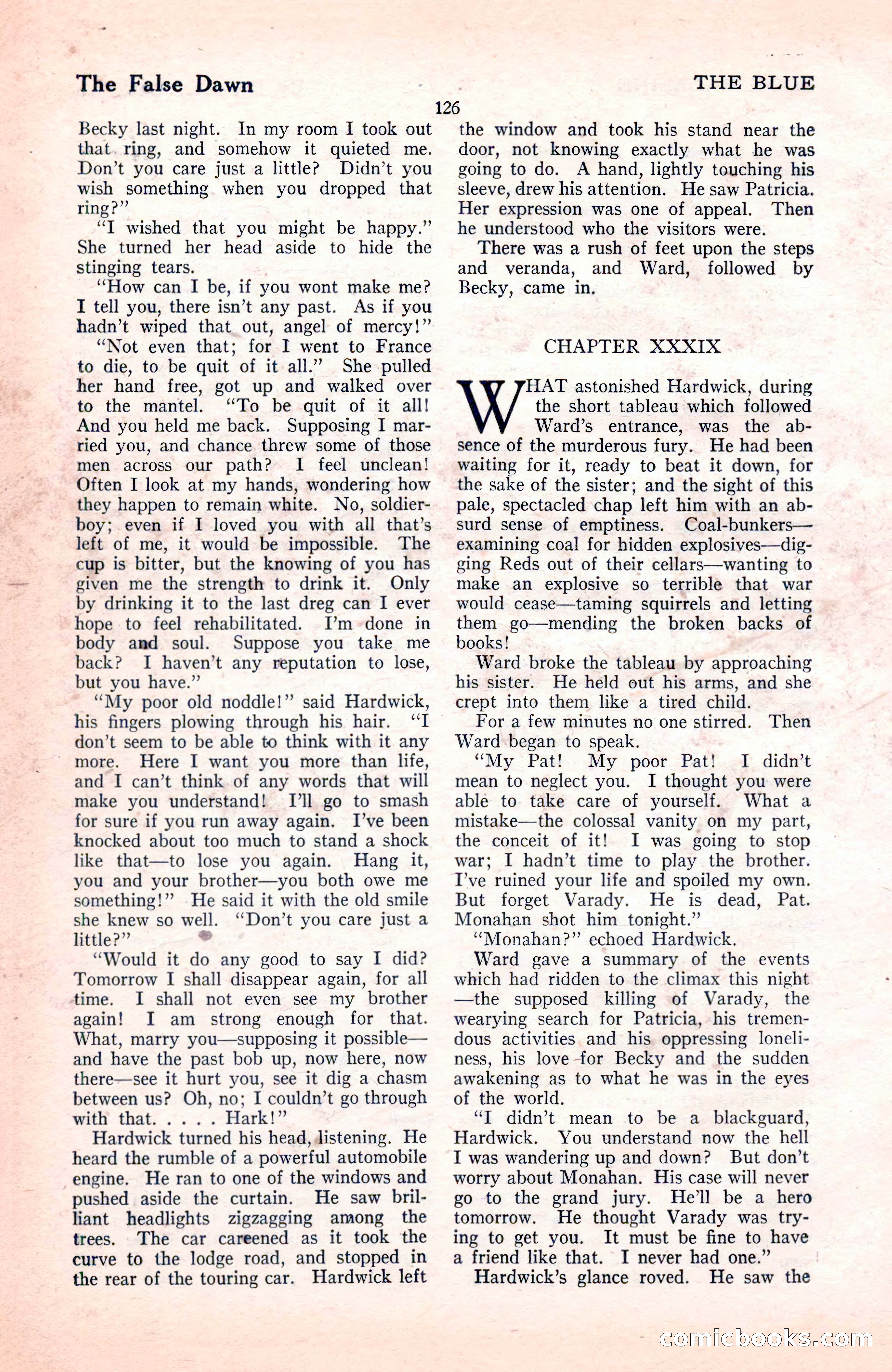 The Blue Book Magazine, November 1921 — page 132 of 212