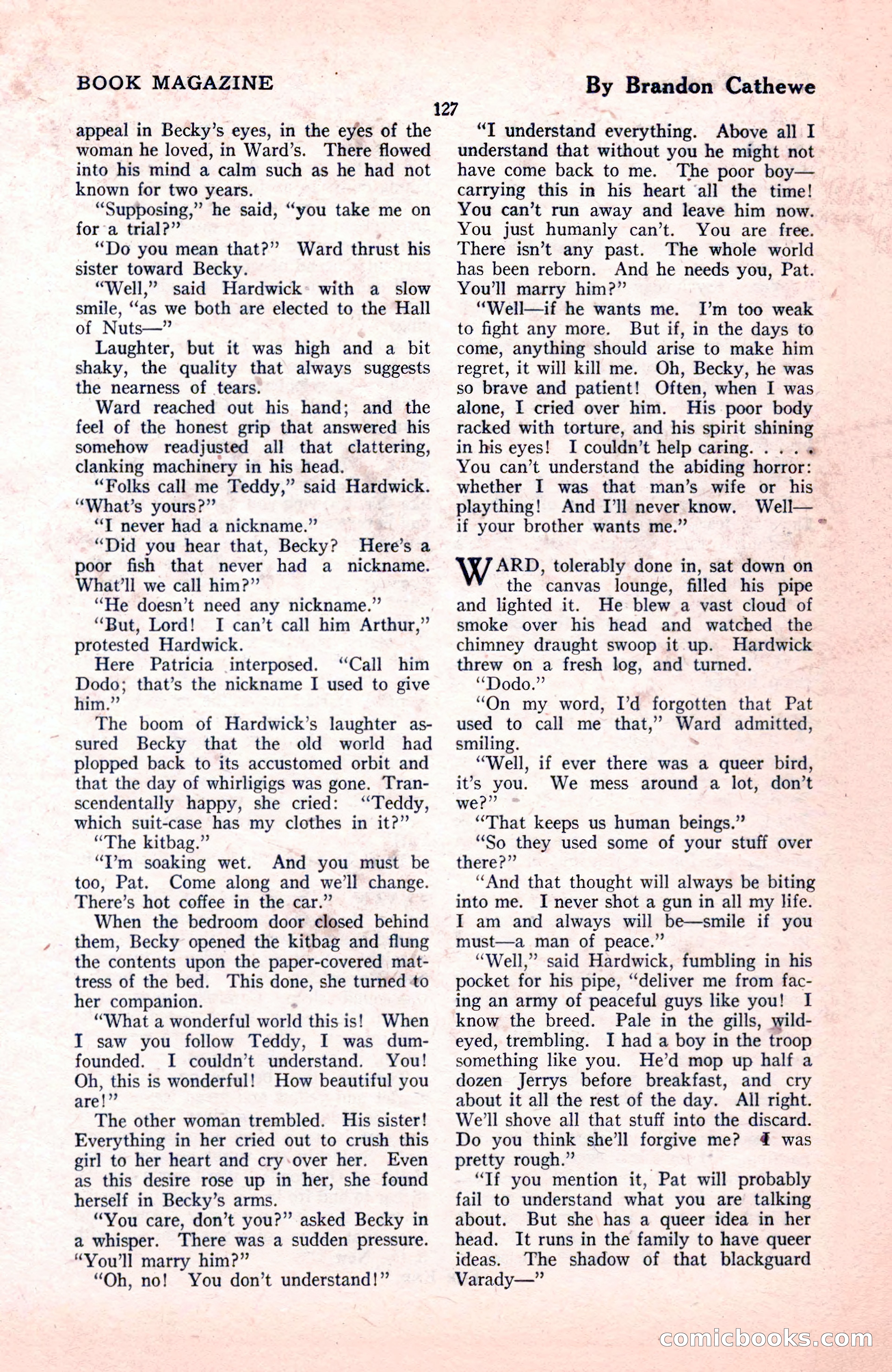The Blue Book Magazine, November 1921 — page 133 of 212