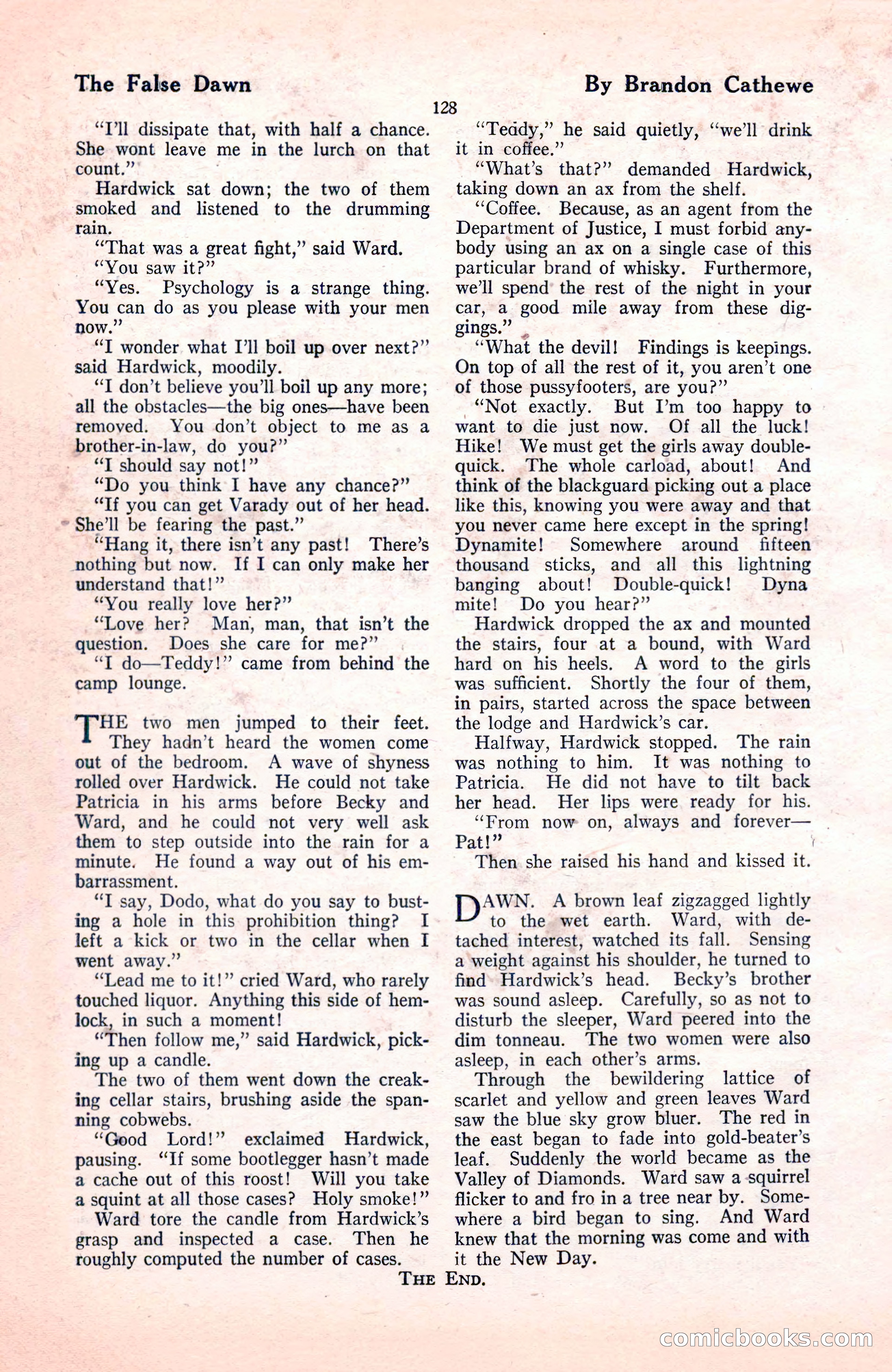 The Blue Book Magazine, November 1921 — page 134 of 212