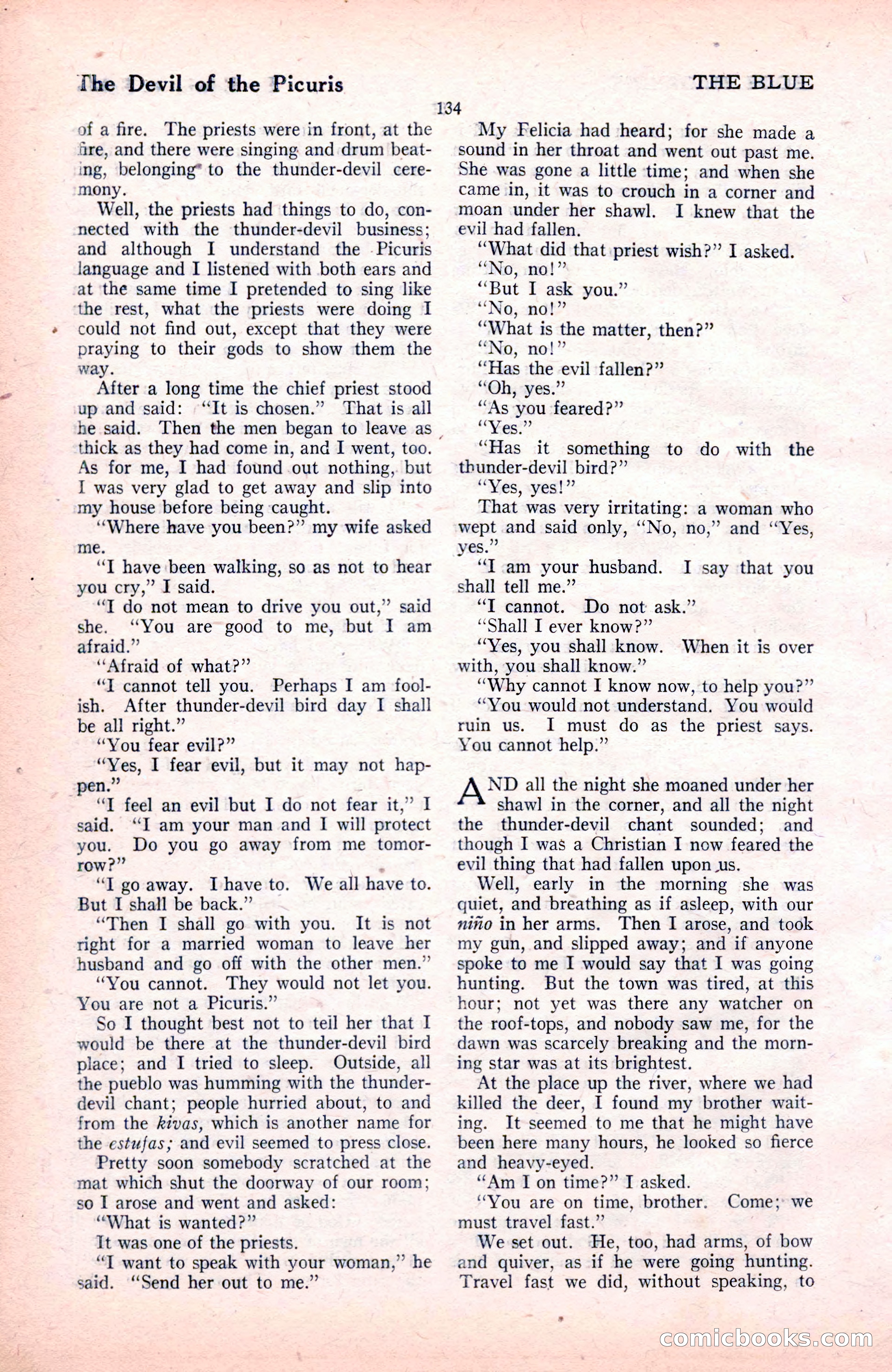 The Blue Book Magazine, November 1921 — page 140 of 212