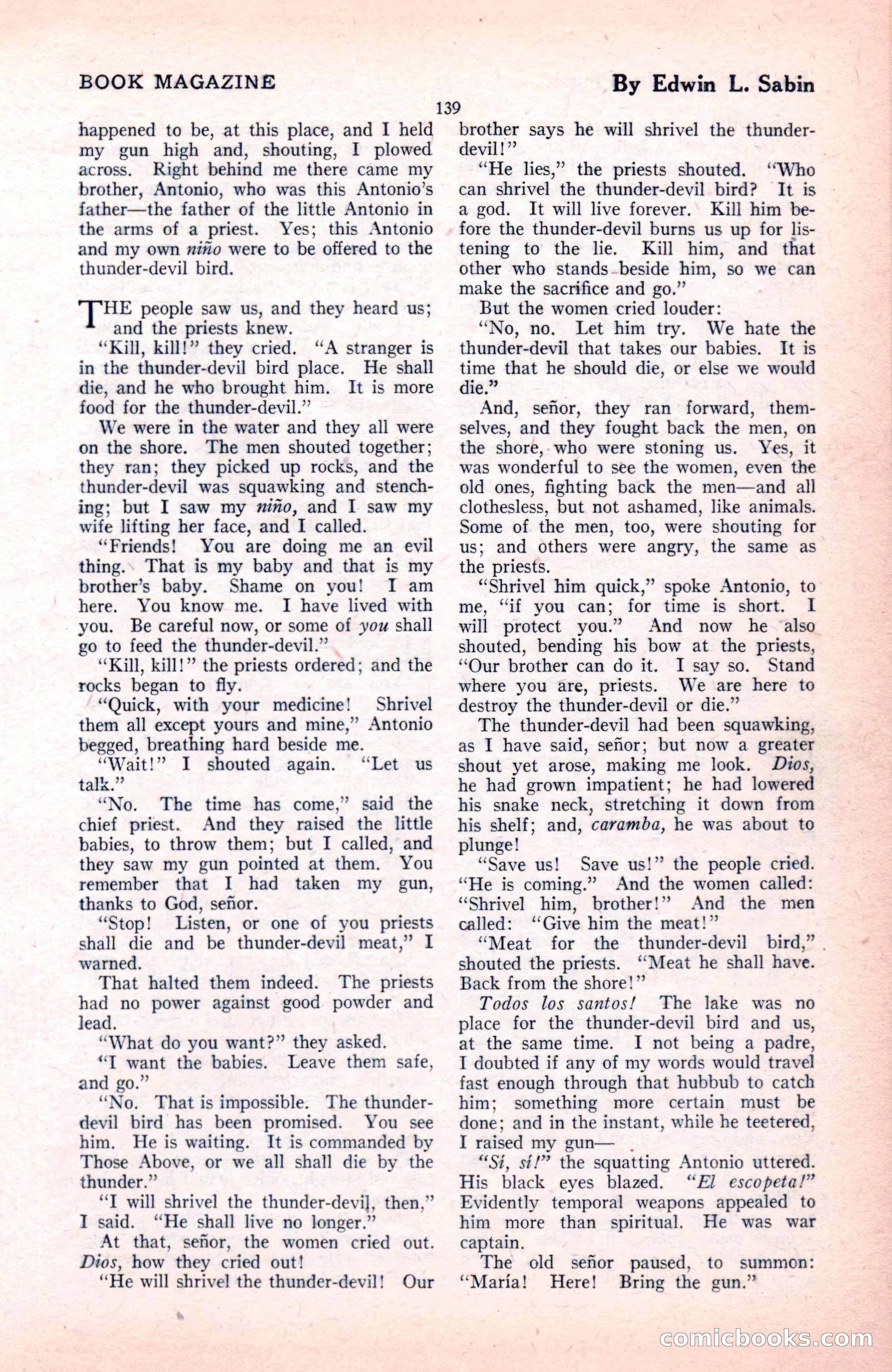 The Blue Book Magazine, November 1921 — page 145 of 212