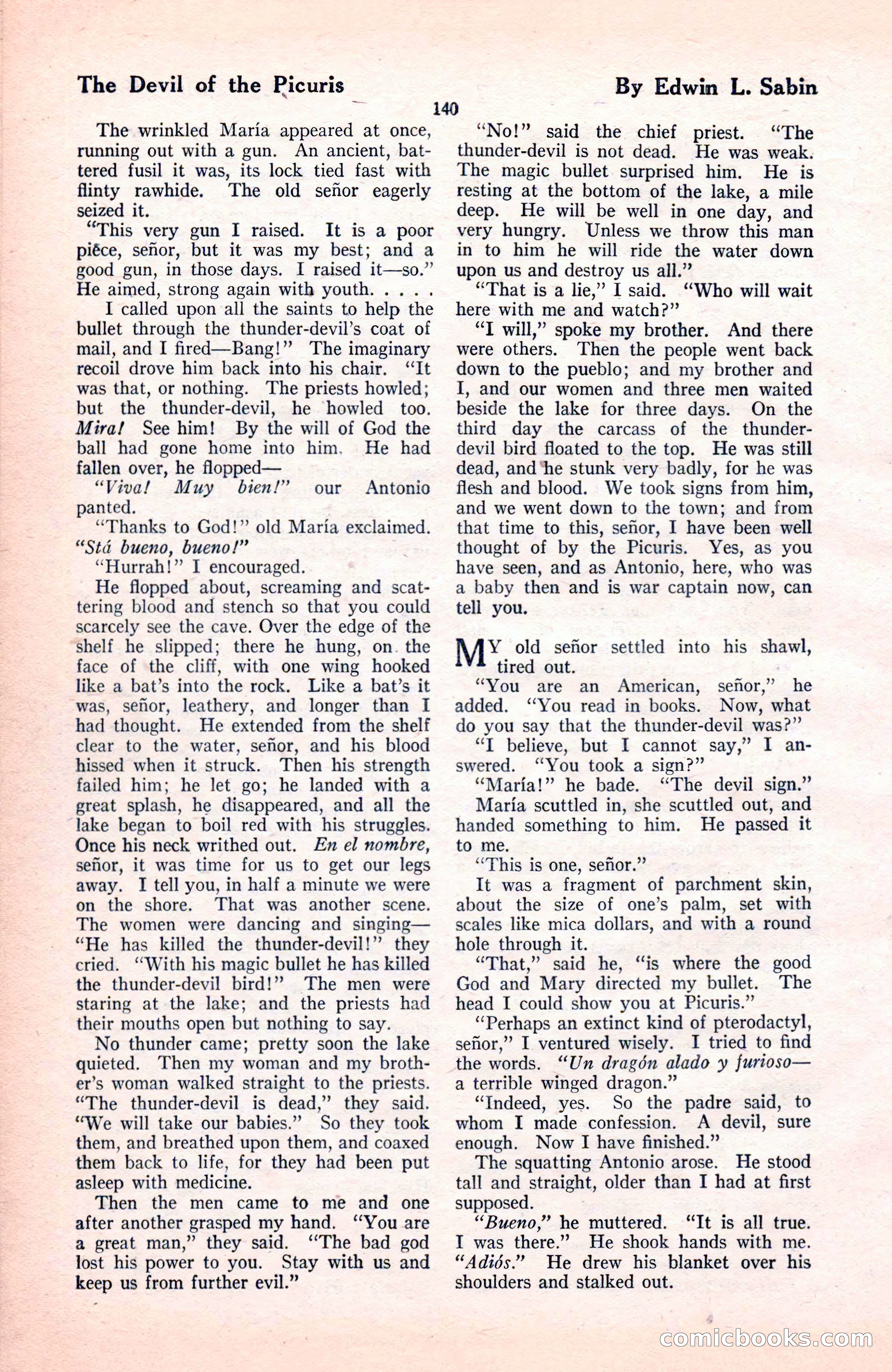 The Blue Book Magazine, November 1921 — page 146 of 212