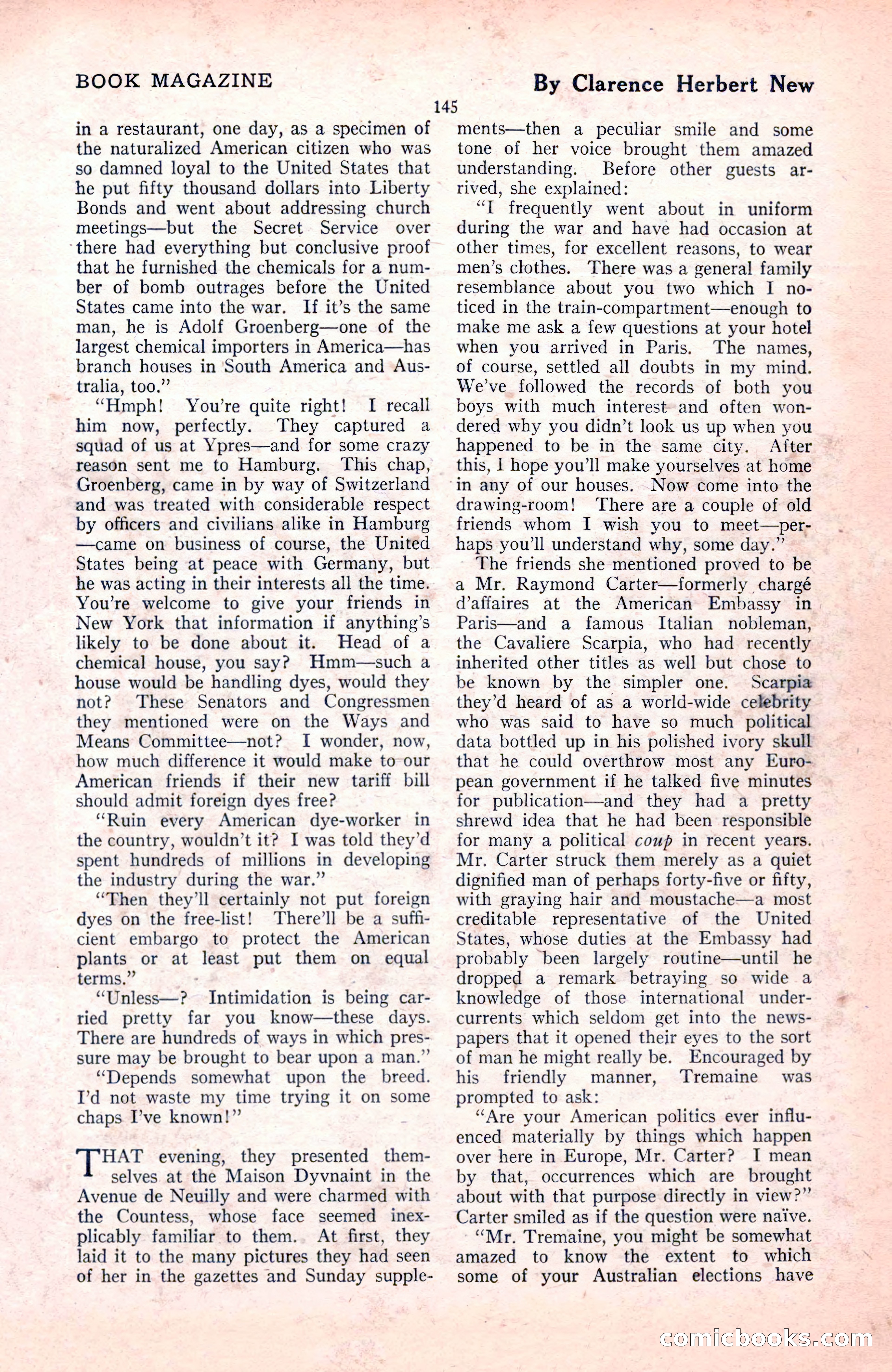 The Blue Book Magazine, November 1921 — page 151 of 212