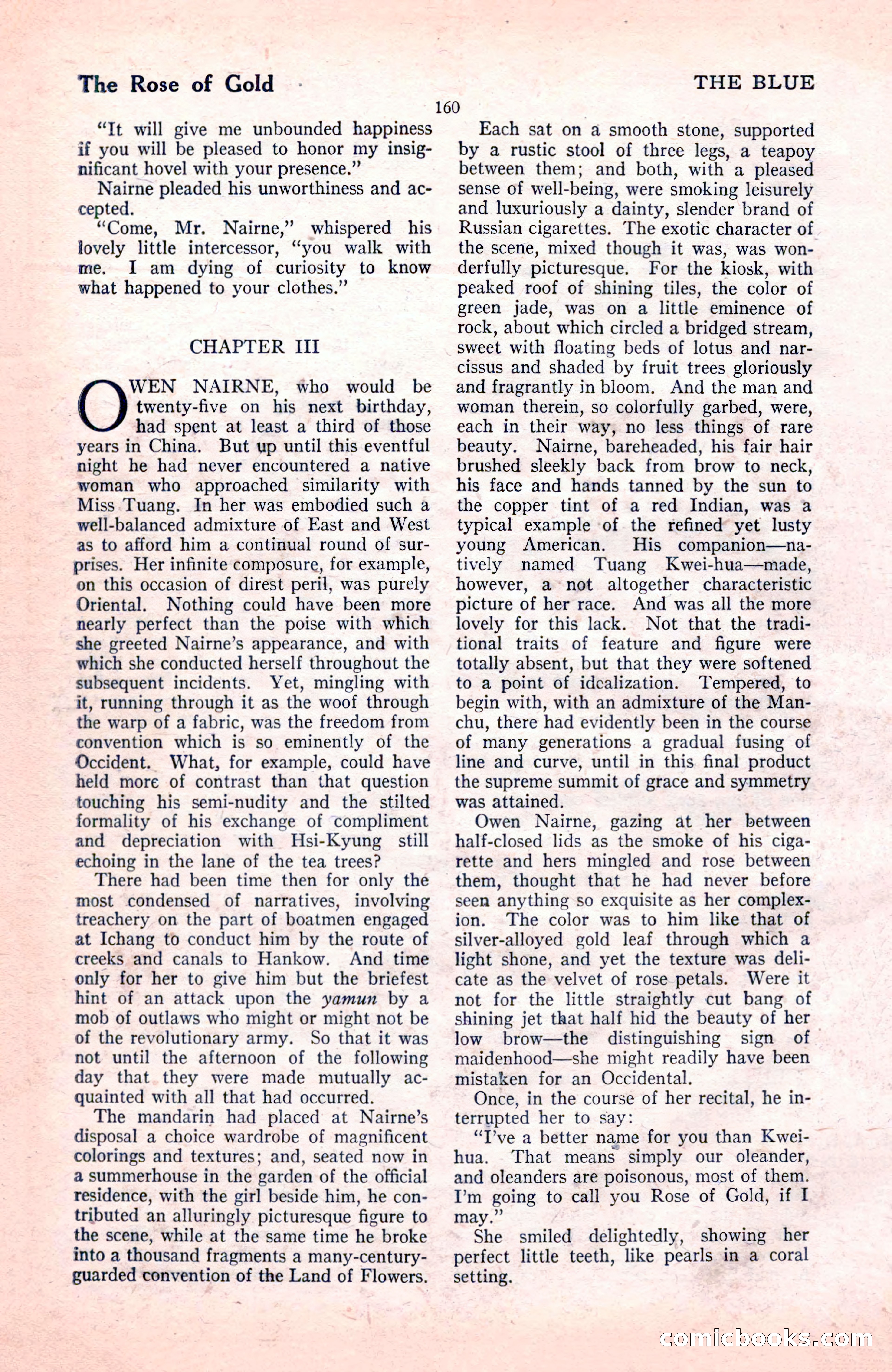 The Blue Book Magazine, November 1921 — page 166 of 212