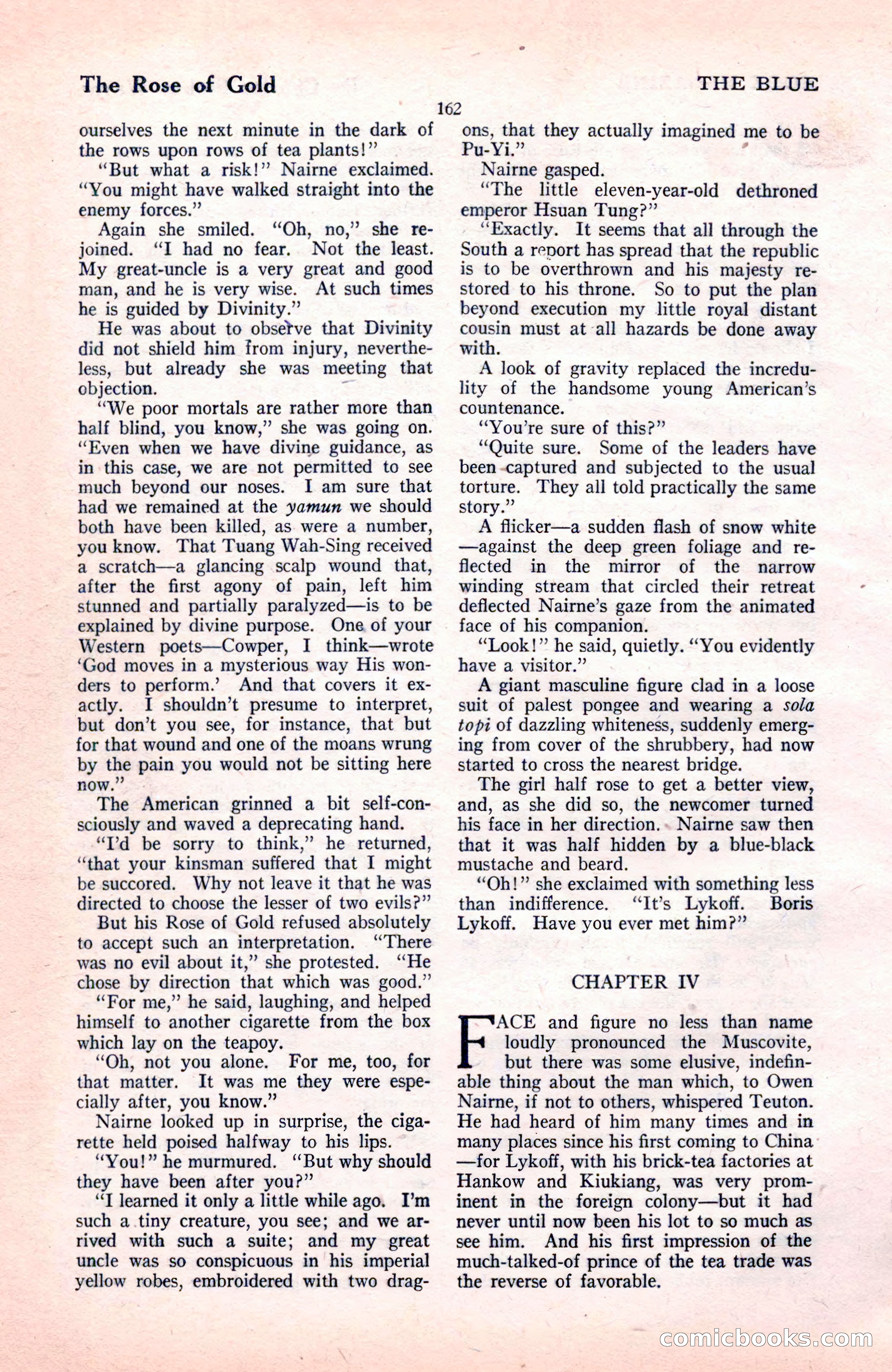The Blue Book Magazine, November 1921 — page 168 of 212