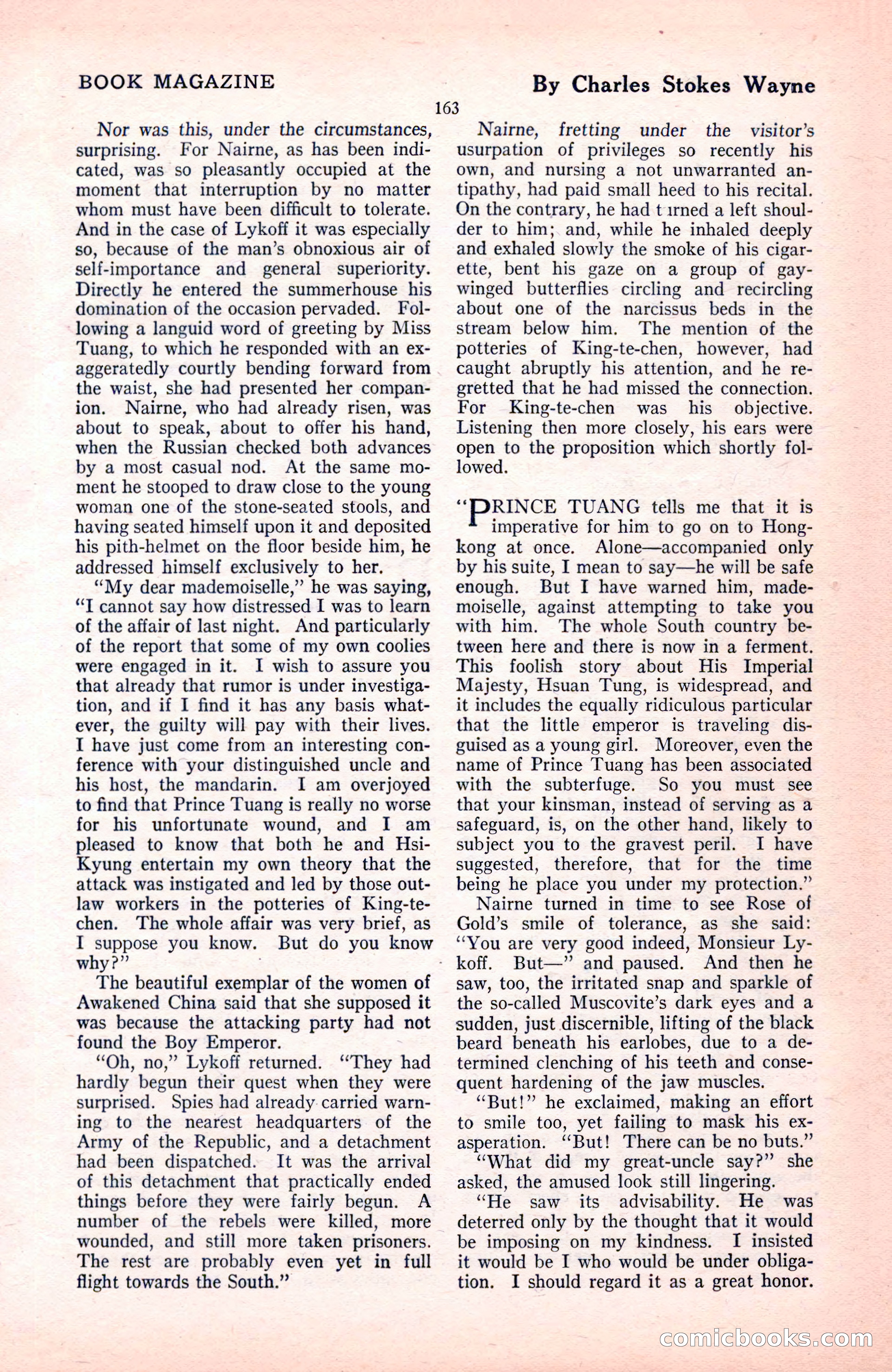 The Blue Book Magazine, November 1921 — page 169 of 212