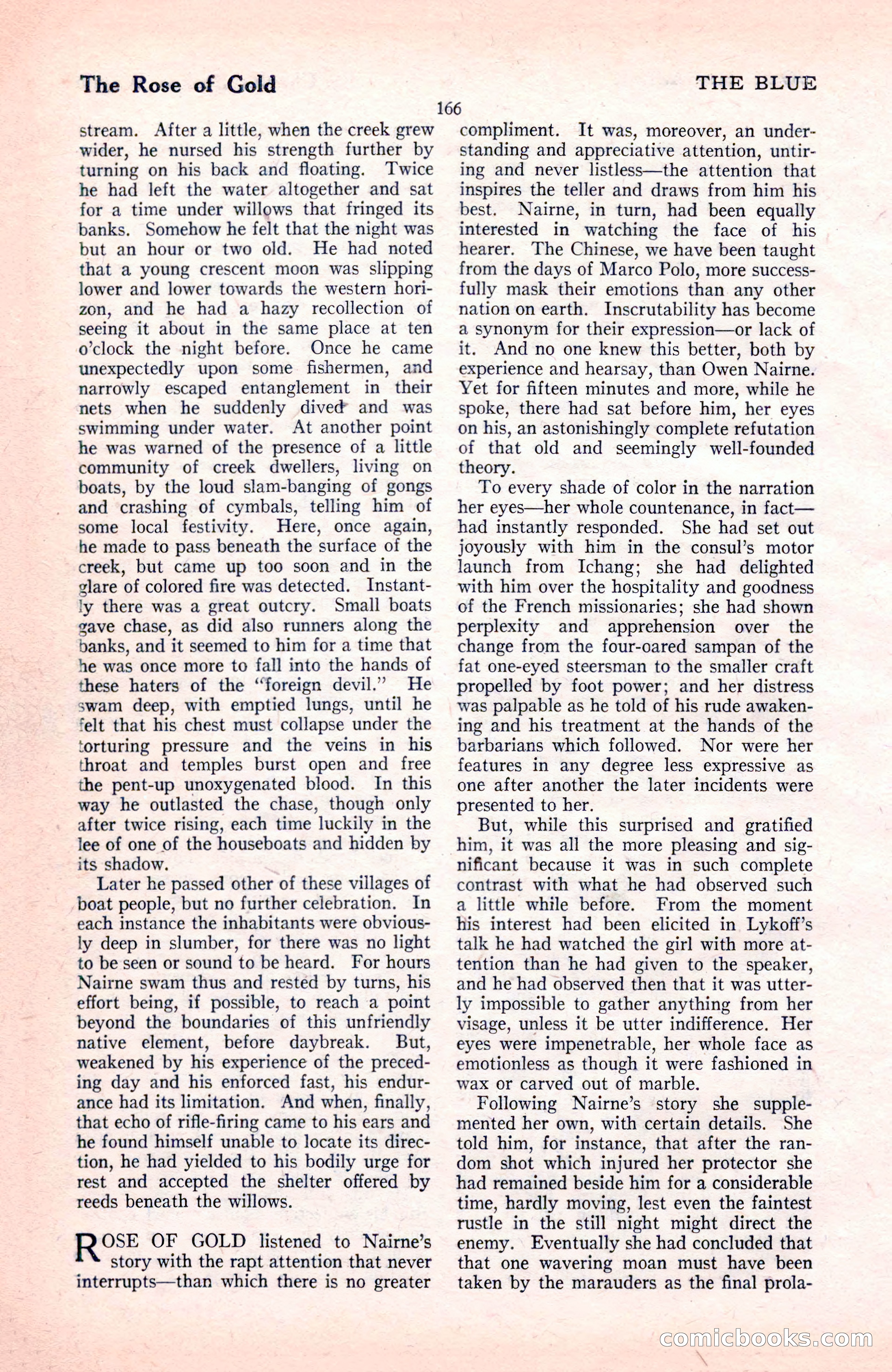 The Blue Book Magazine, November 1921 — page 172 of 212