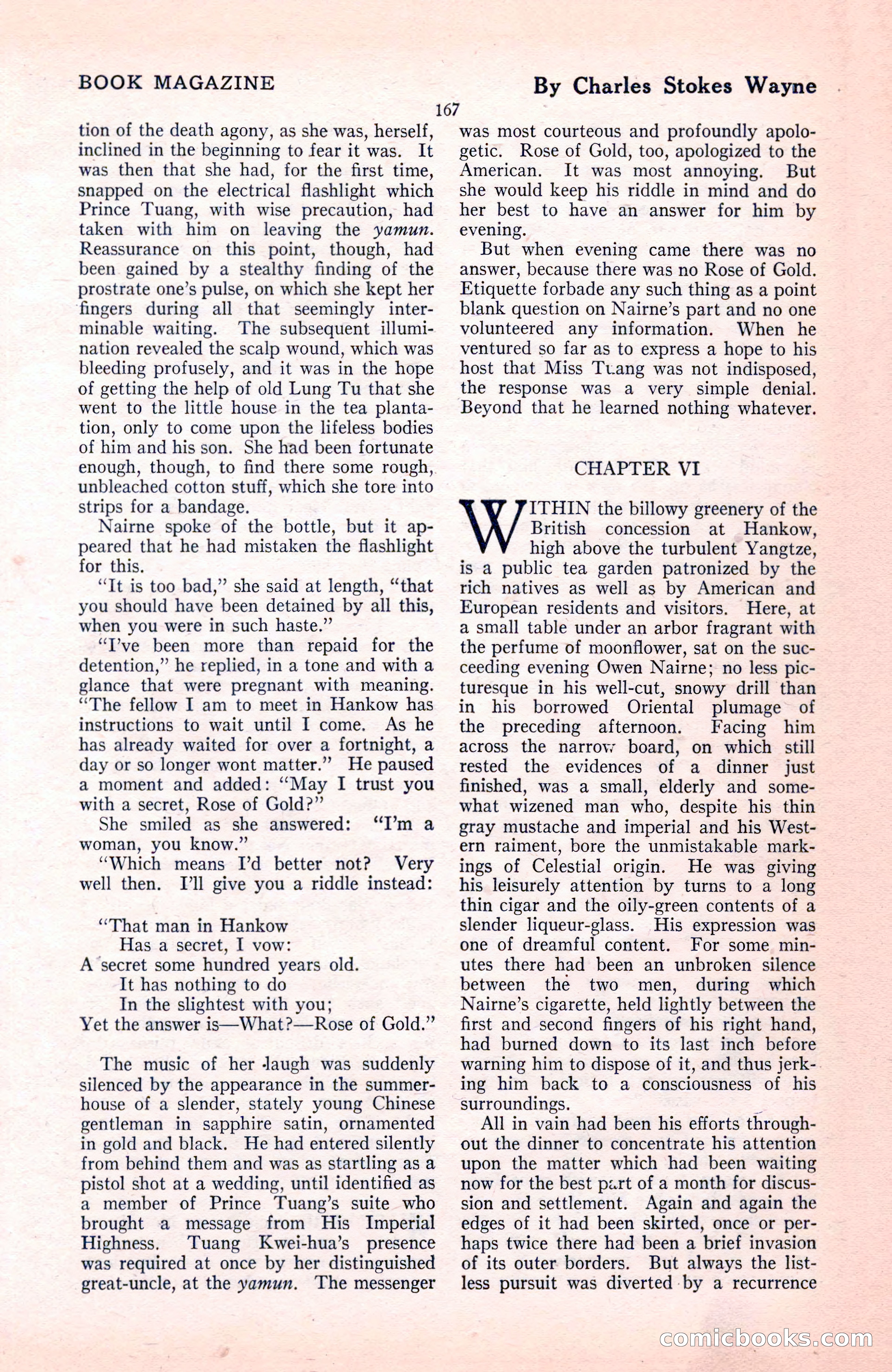 The Blue Book Magazine, November 1921 — page 173 of 212