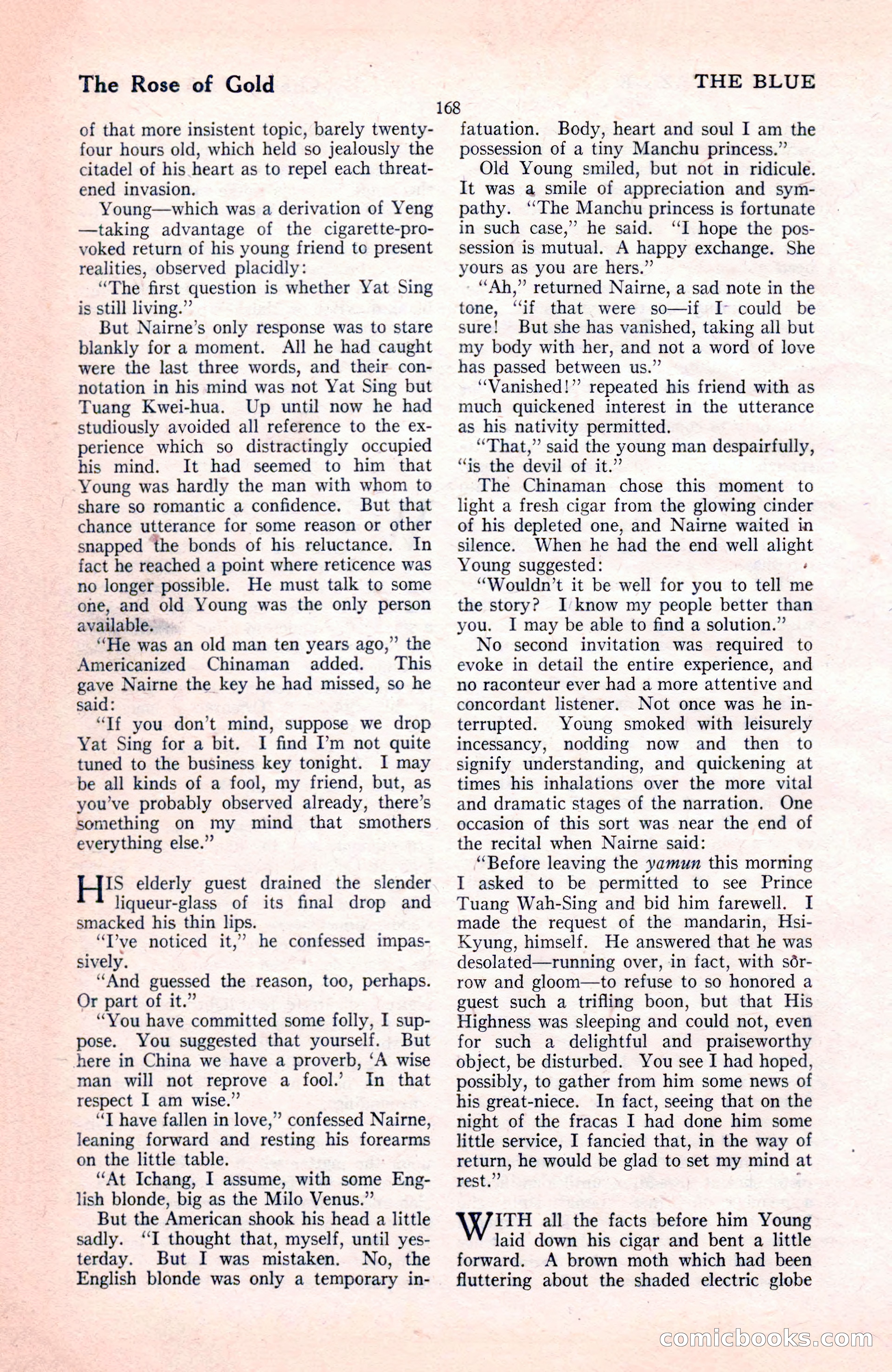 The Blue Book Magazine, November 1921 — page 174 of 212