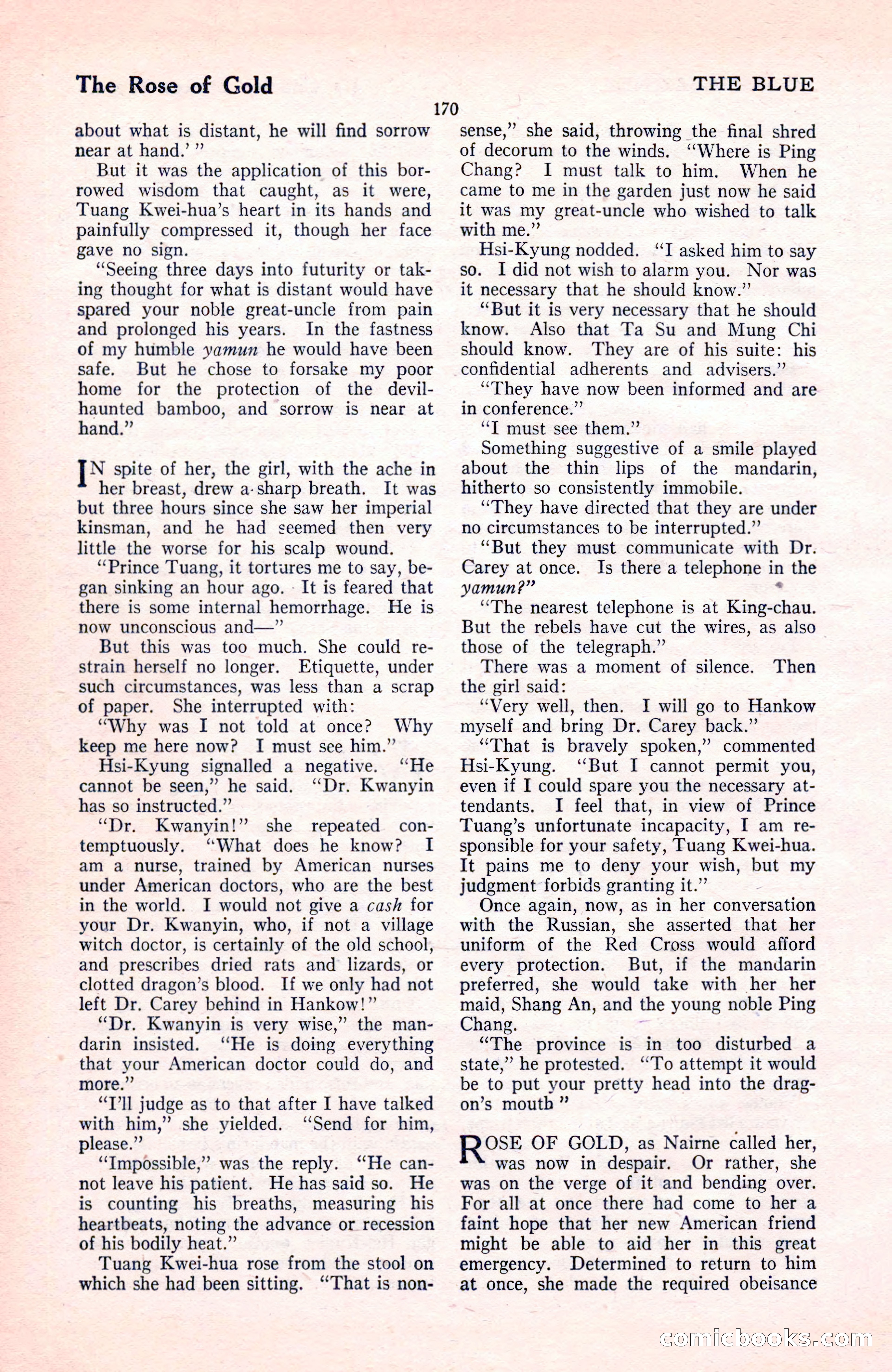 The Blue Book Magazine, November 1921 — page 176 of 212