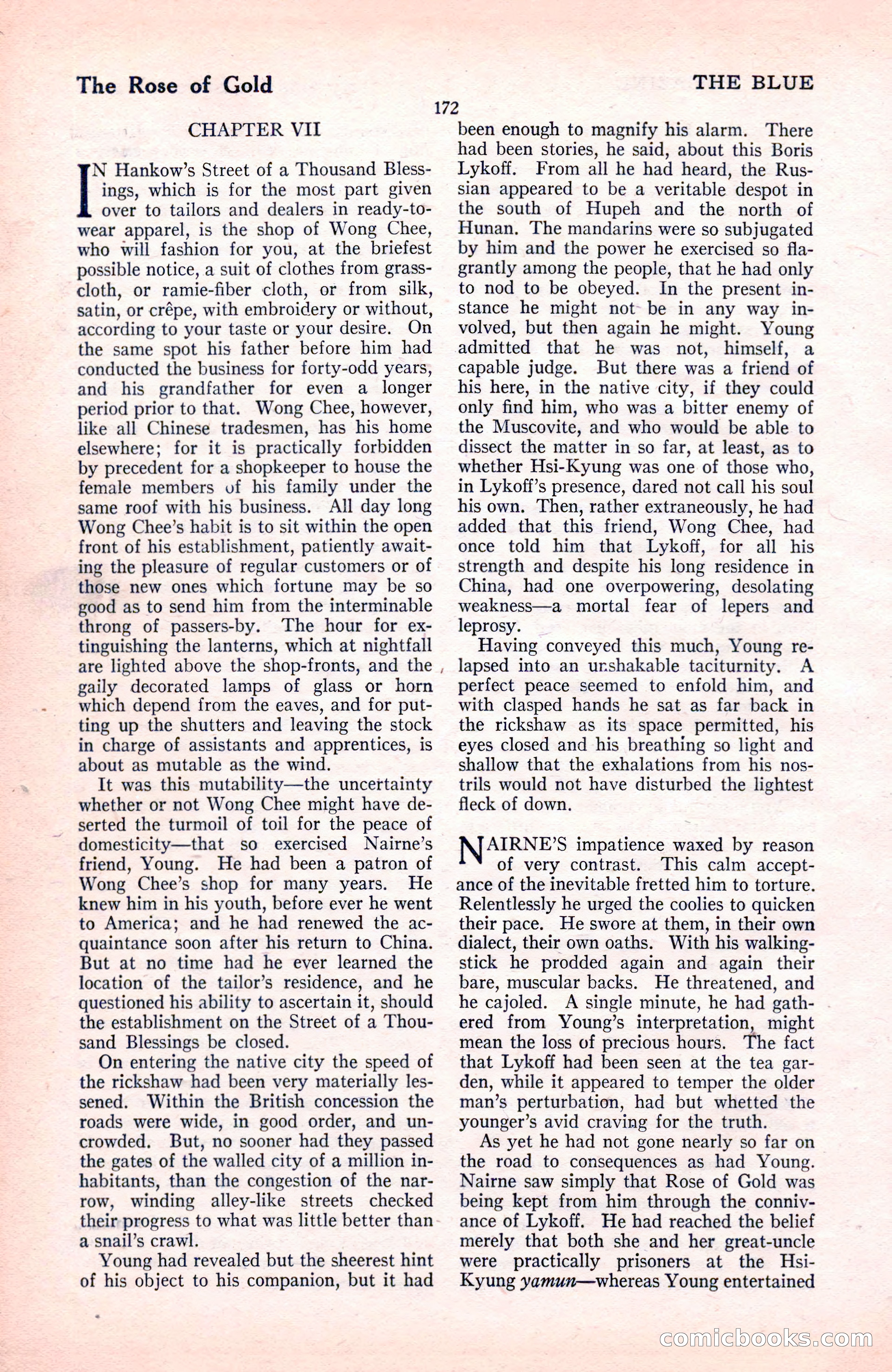 The Blue Book Magazine, November 1921 — page 178 of 212