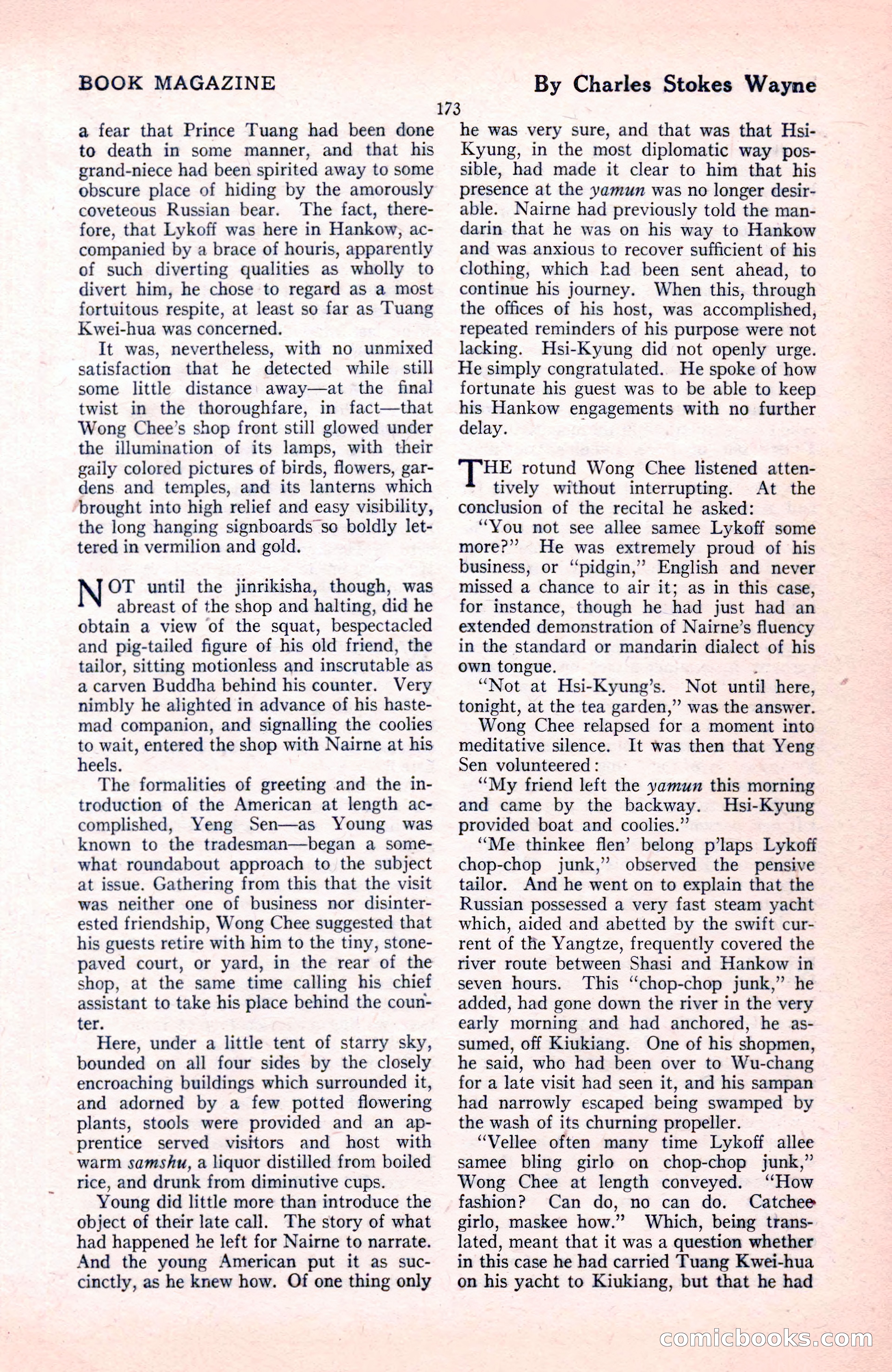 The Blue Book Magazine, November 1921 — page 179 of 212