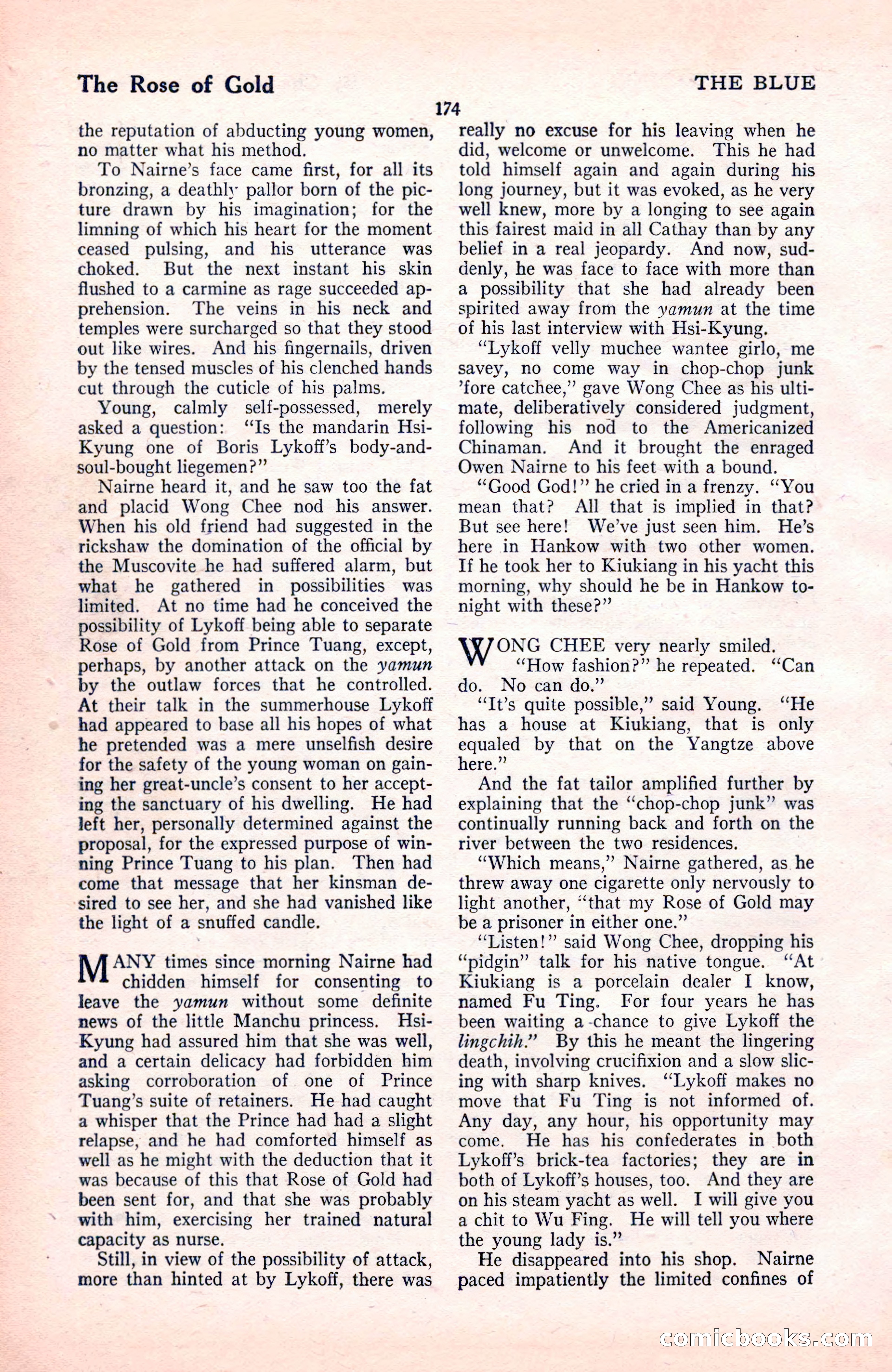 The Blue Book Magazine, November 1921 — page 180 of 212