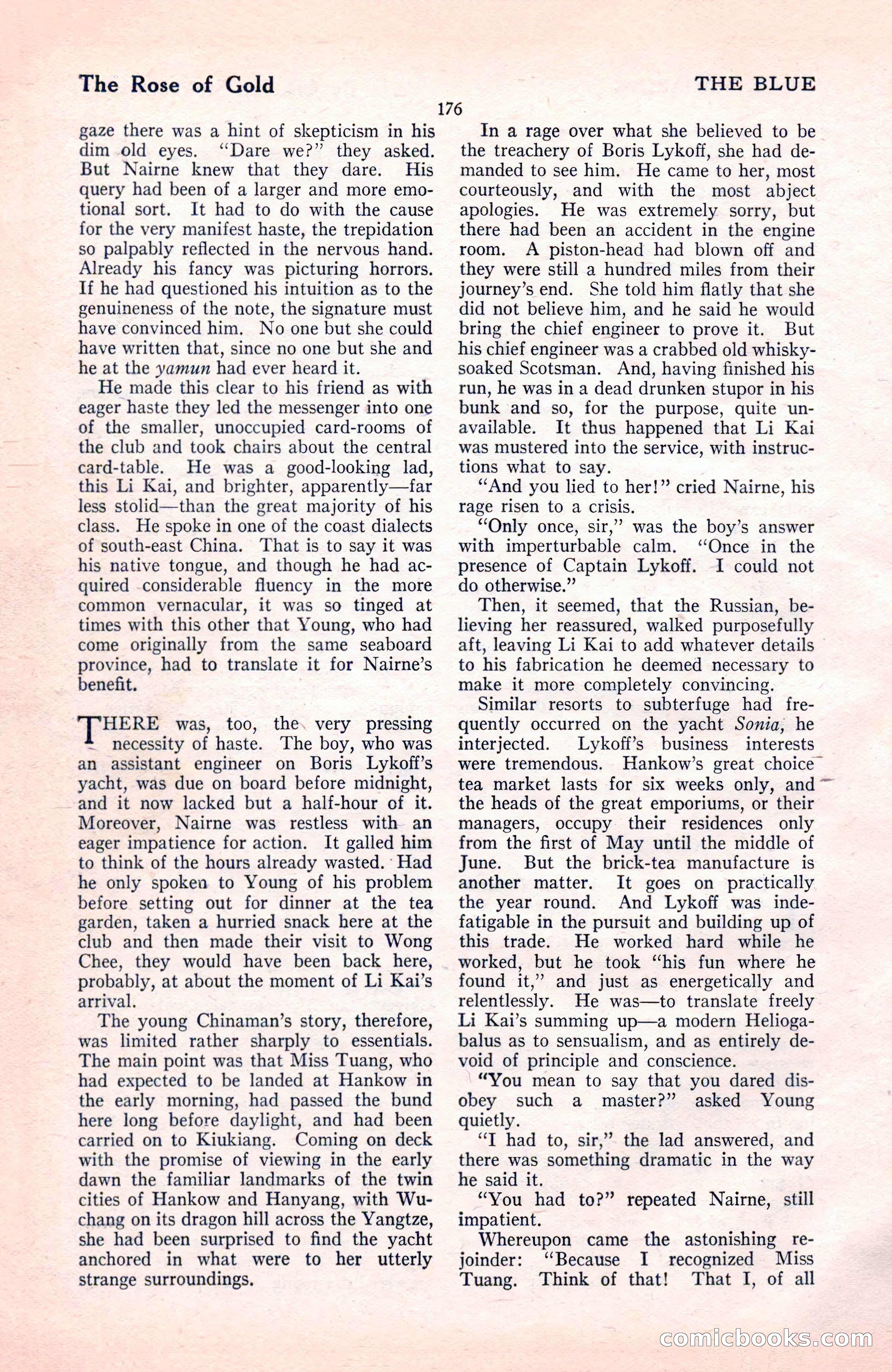 The Blue Book Magazine, November 1921 — page 182 of 212