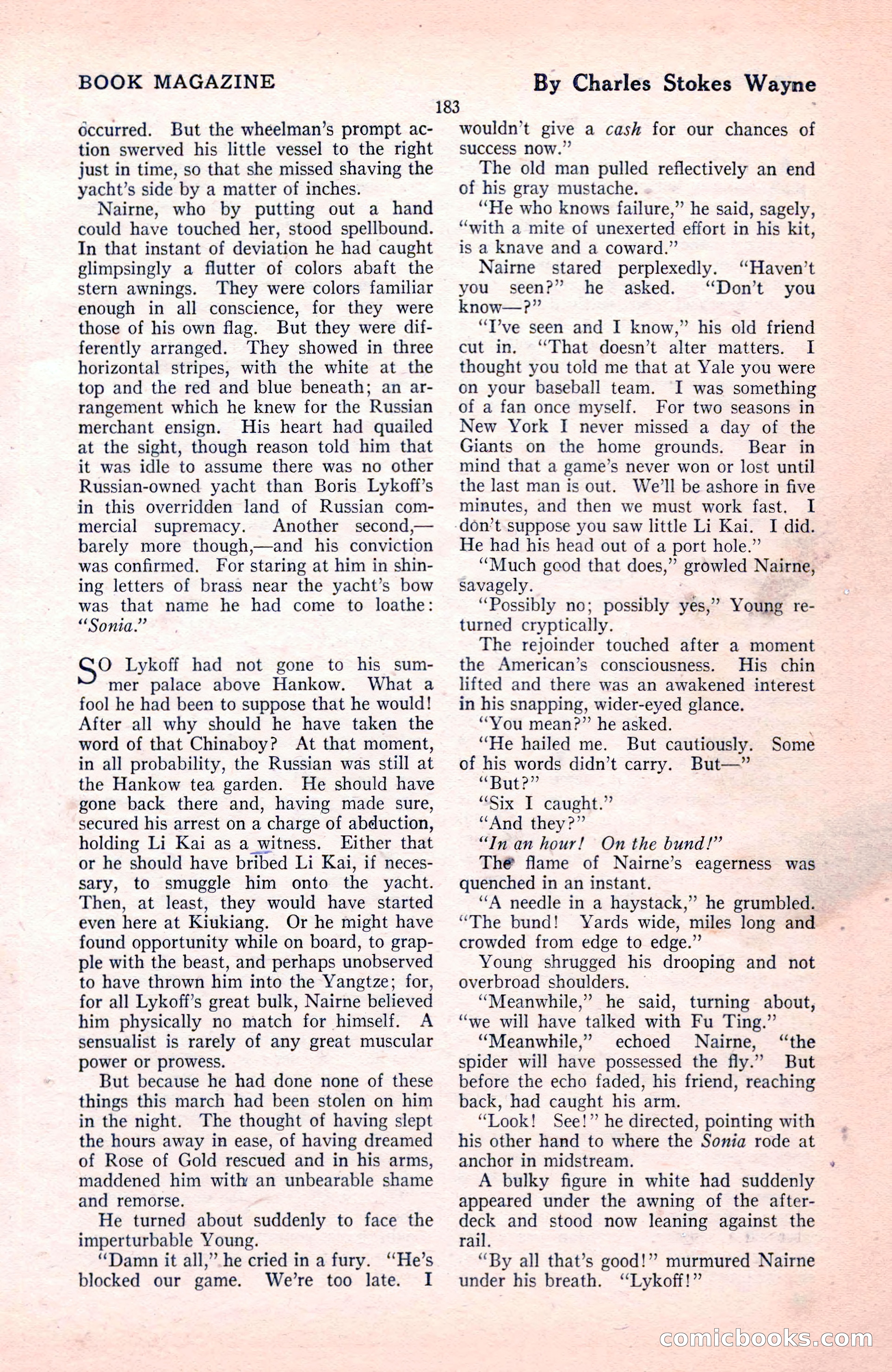 The Blue Book Magazine, November 1921 — page 189 of 212