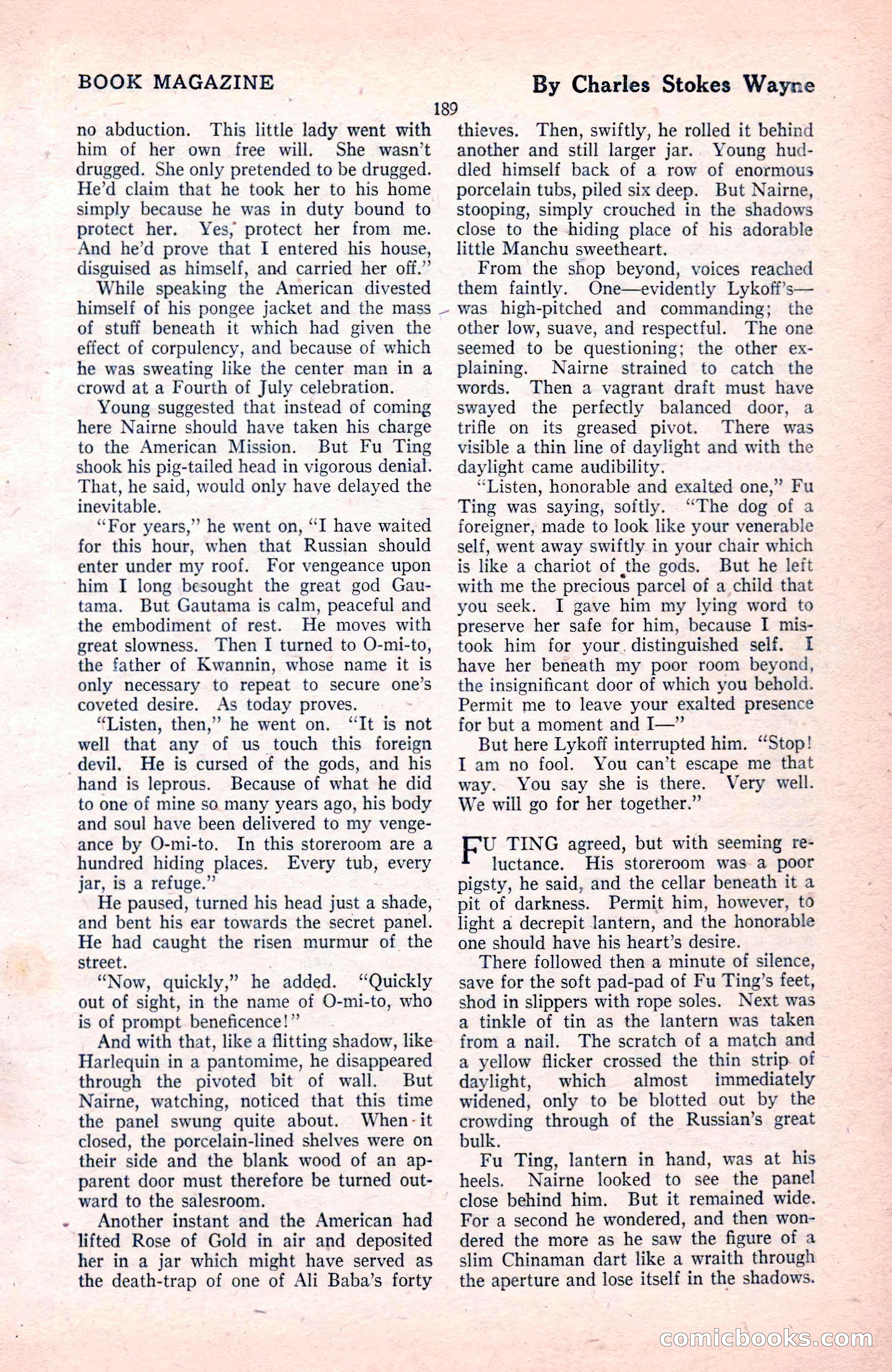 The Blue Book Magazine, November 1921 — page 195 of 212