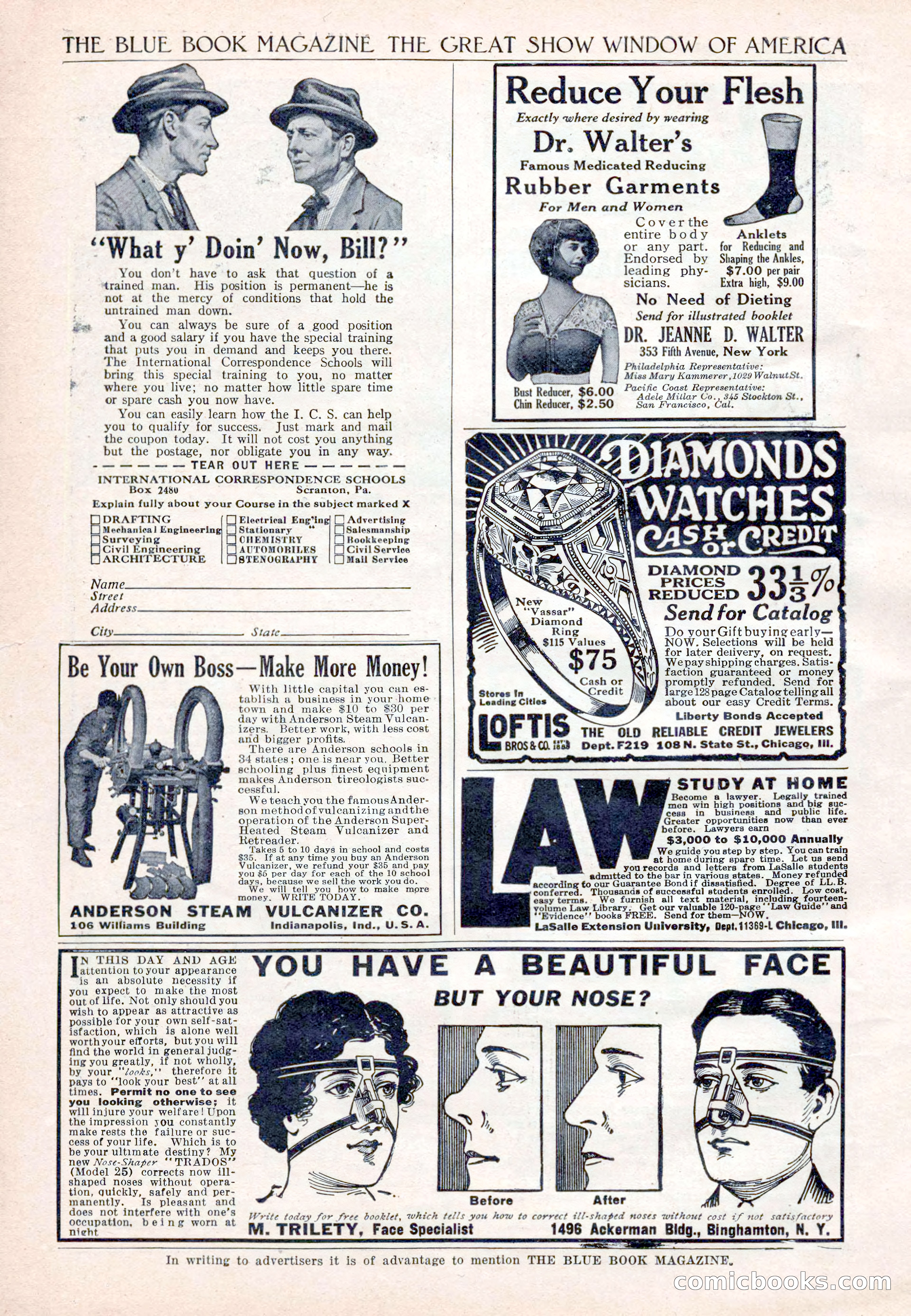 The Blue Book Magazine, November 1921 — page 204 of 212