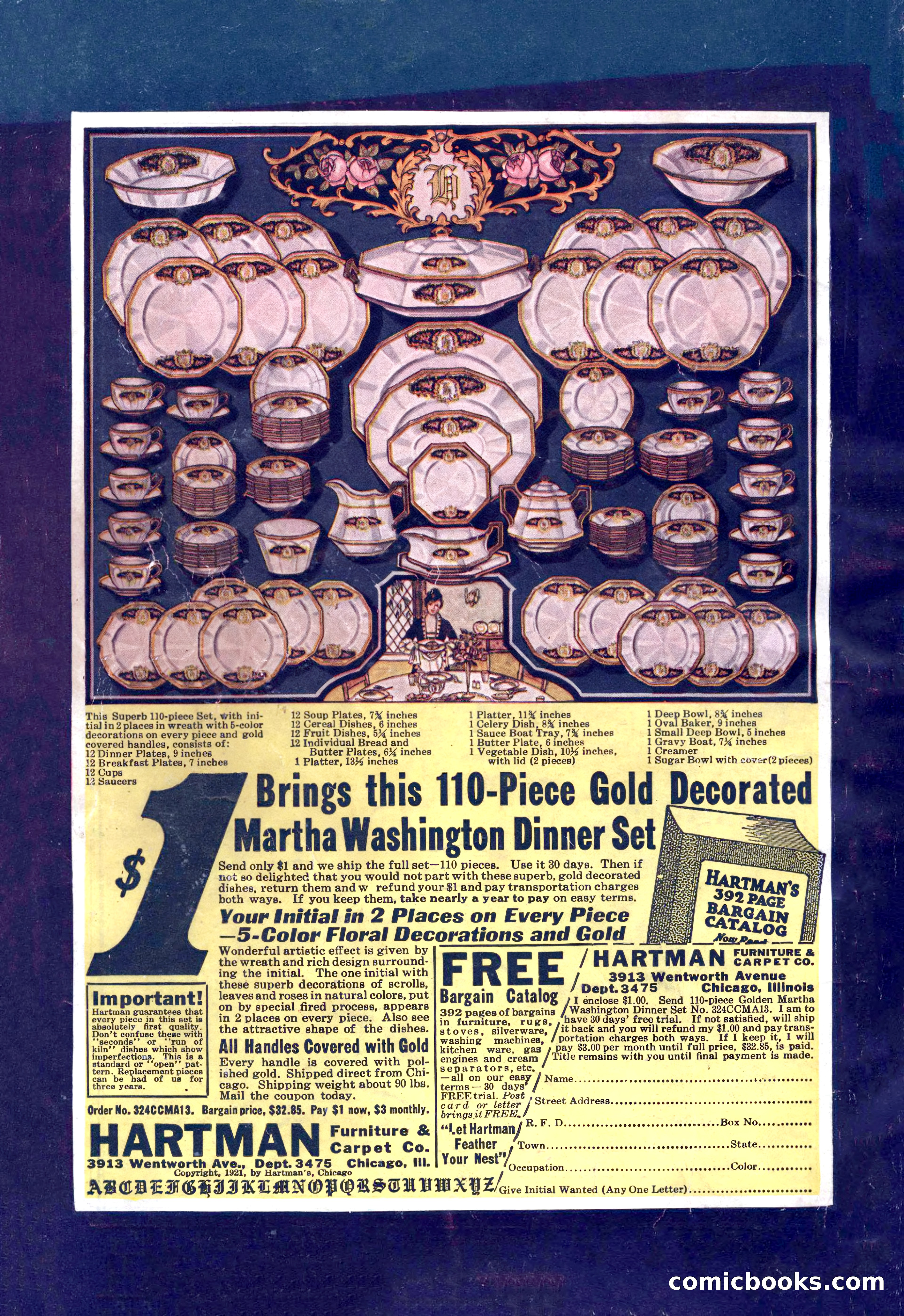 The Blue Book Magazine, November 1921 — page 212 of 212