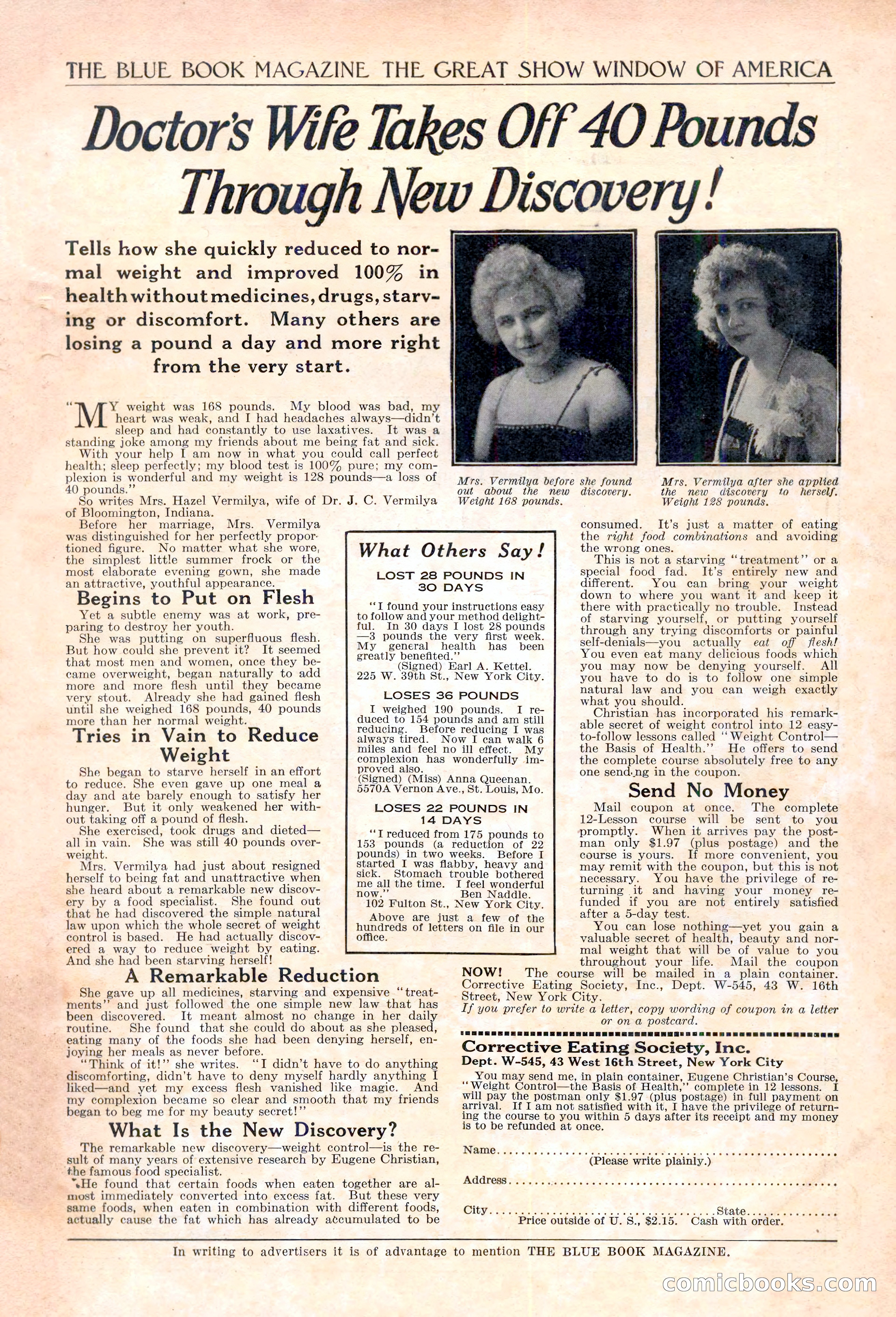 The Blue Book Magazine, May 1922 — page 3 of 208
